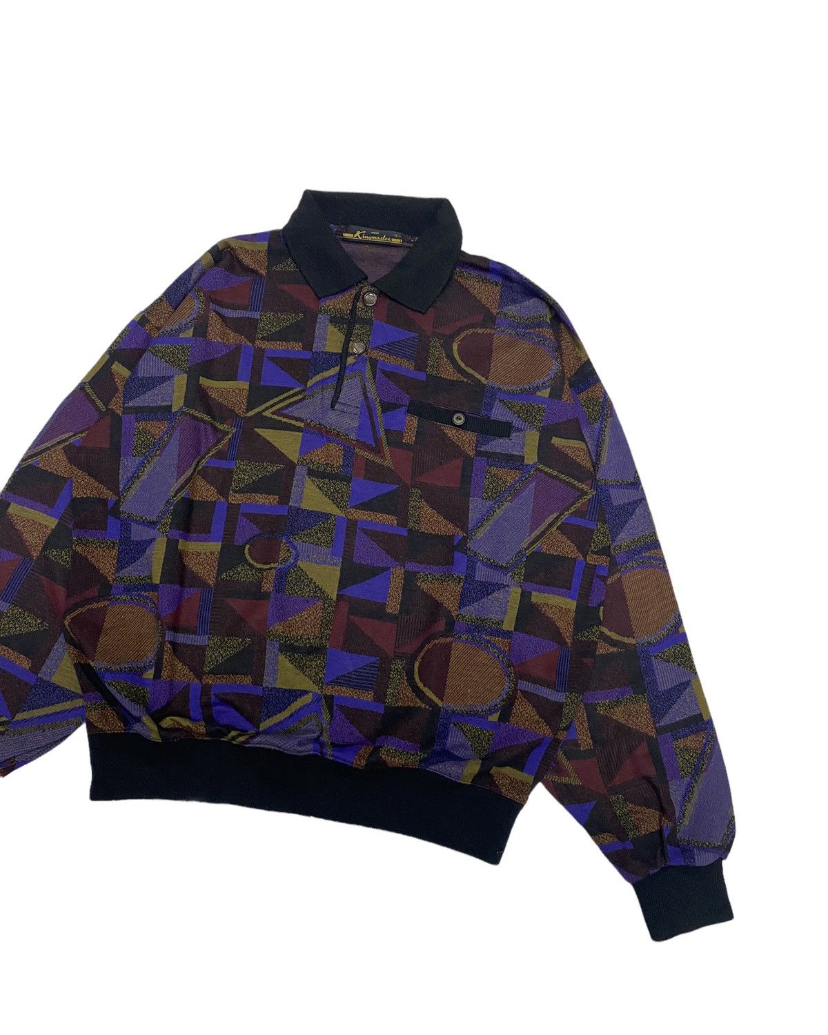 Japanese Brand × Vintage 🔥GRAIL🇯🇵 ARCHIVE JAPANESE ART KINGMASTER SWEATSHIRT Size US M / EU 48-50 / 2 - 11 Thumbnail
