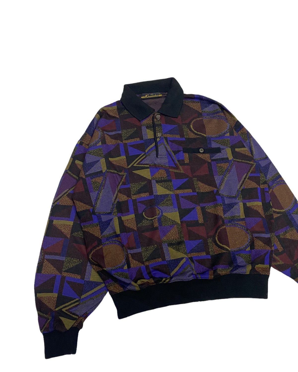 Japanese Brand × Vintage 🔥GRAIL🇯🇵 ARCHIVE JAPANESE ART KINGMASTER SWEATSHIRT Size US M / EU 48-50 / 2 - 10 Thumbnail
