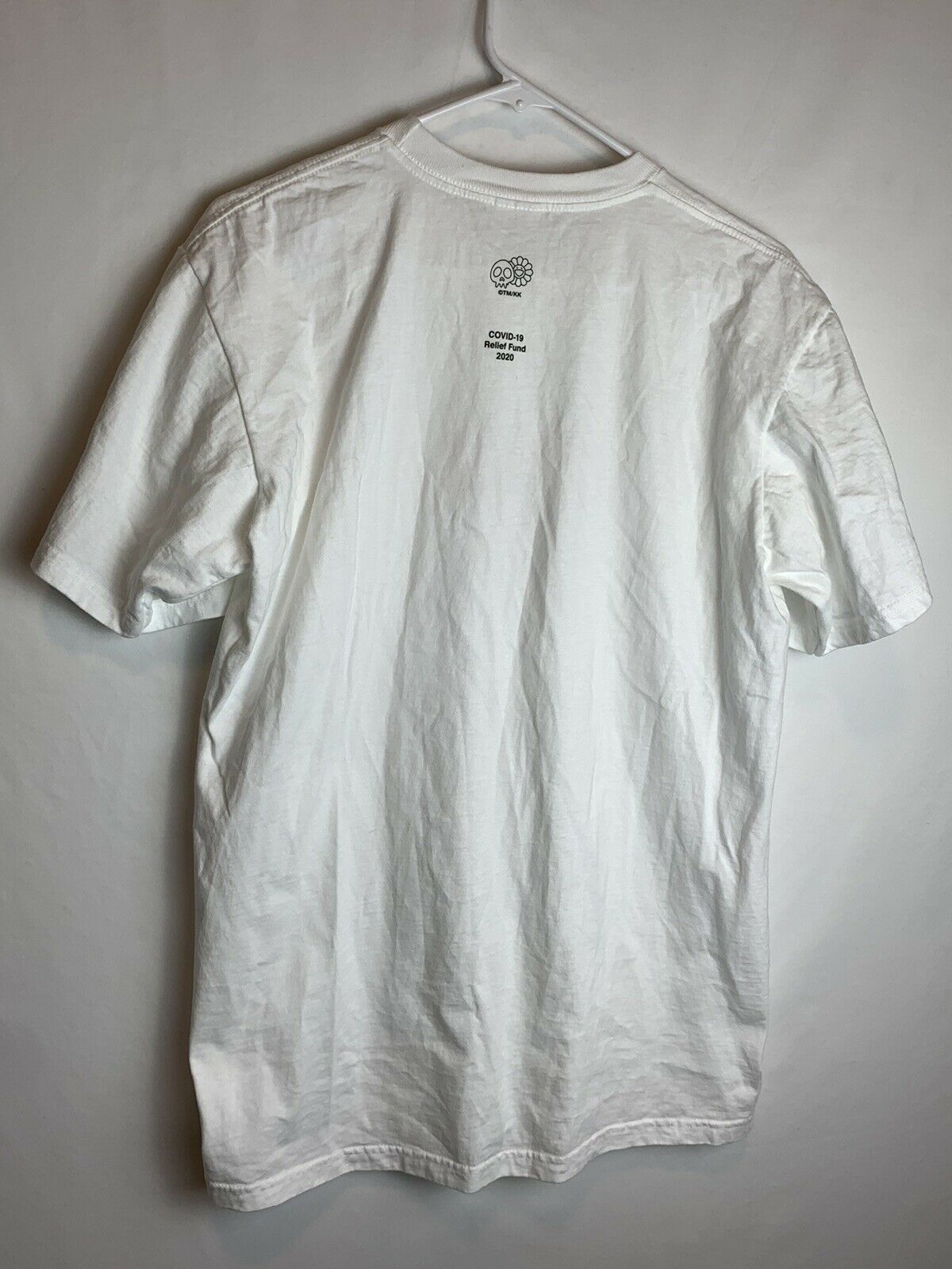 Supreme Supreme Takashi Murakami Relief Fund 2020 White T-Shirt Size US M / EU 48-50 / 2 - 2 Thumbnail