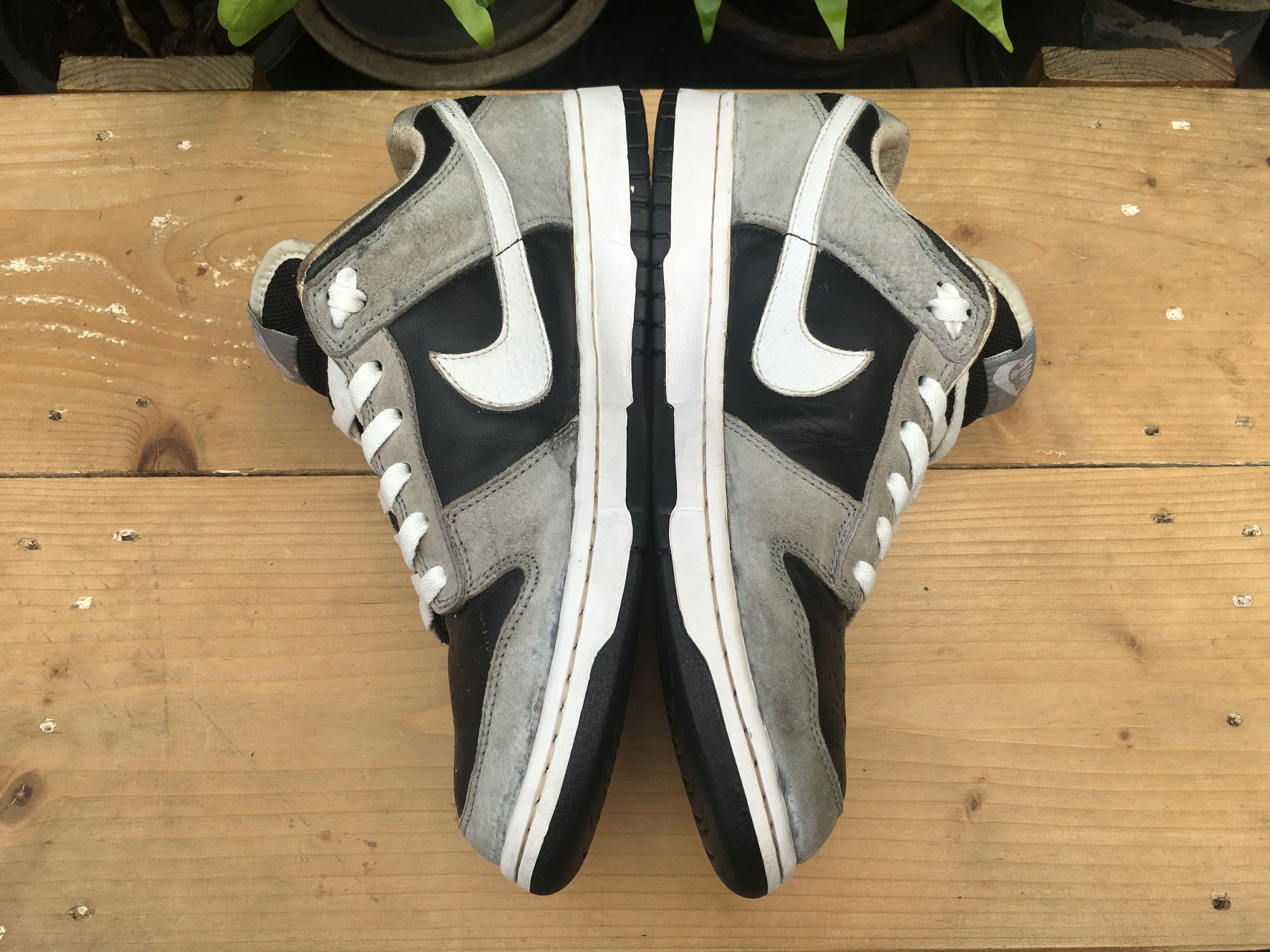 Nike × Vintage 🔥 Nike Dunk Low Black Stealth 2004 Rare Size US 9.5 / EU 42-43 - 19 Thumbnail