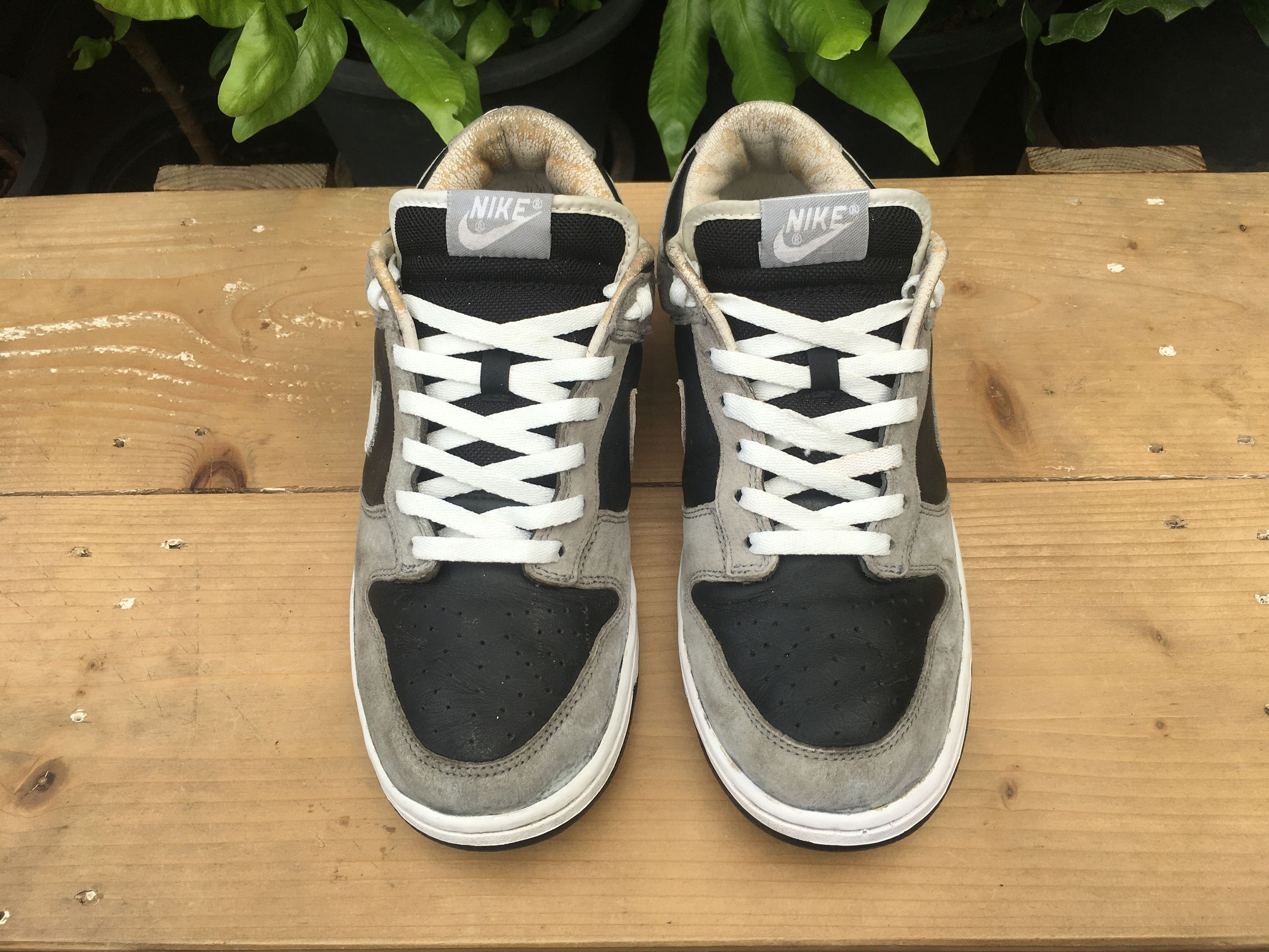 Nike × Vintage 🔥 Nike Dunk Low Black Stealth 2004 Rare Size US 9.5 / EU 42-43 - 7 Thumbnail