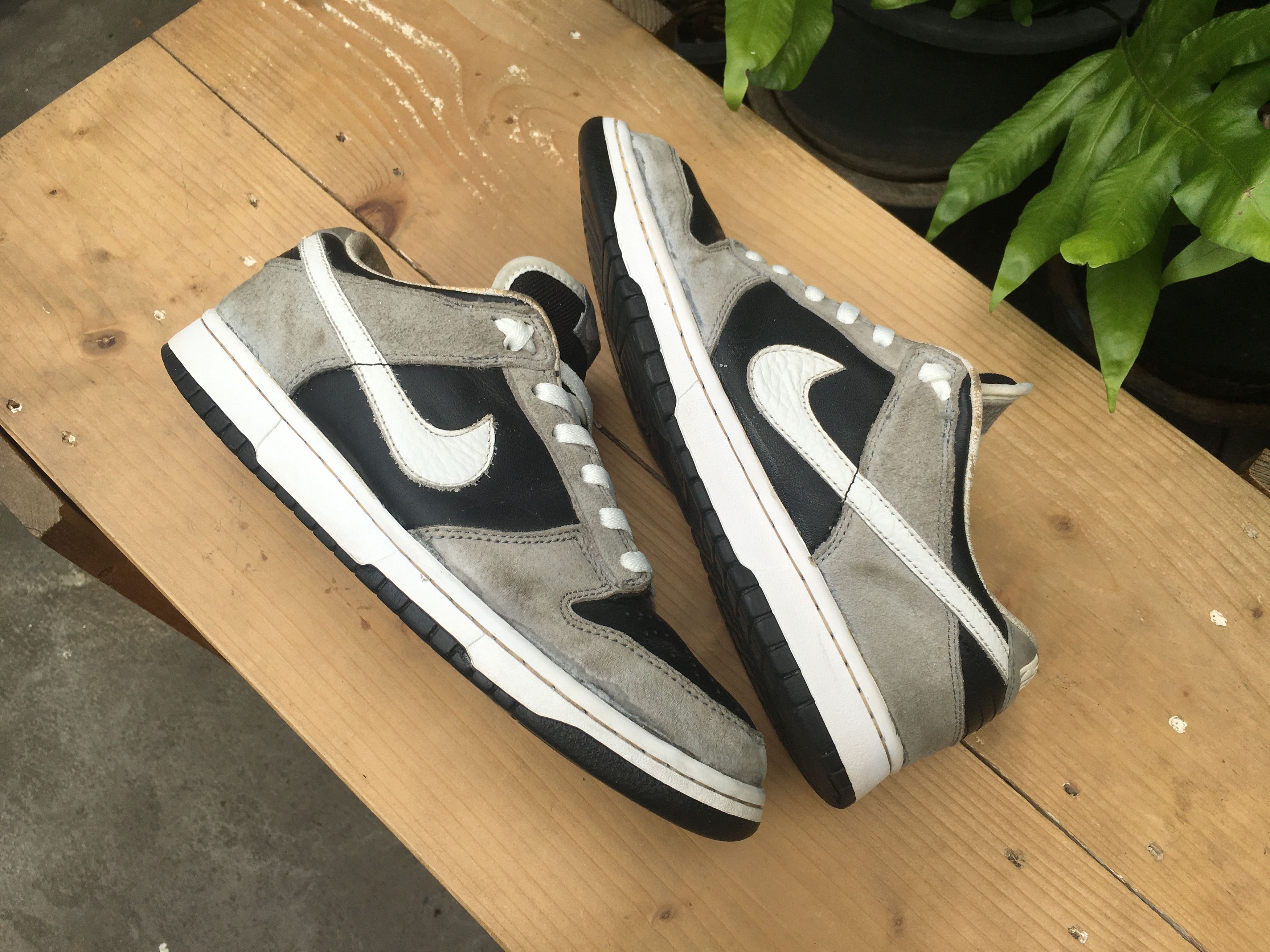 Nike × Vintage 🔥 Nike Dunk Low Black Stealth 2004 Rare Size US 9.5 / EU 42-43 - 16 Thumbnail