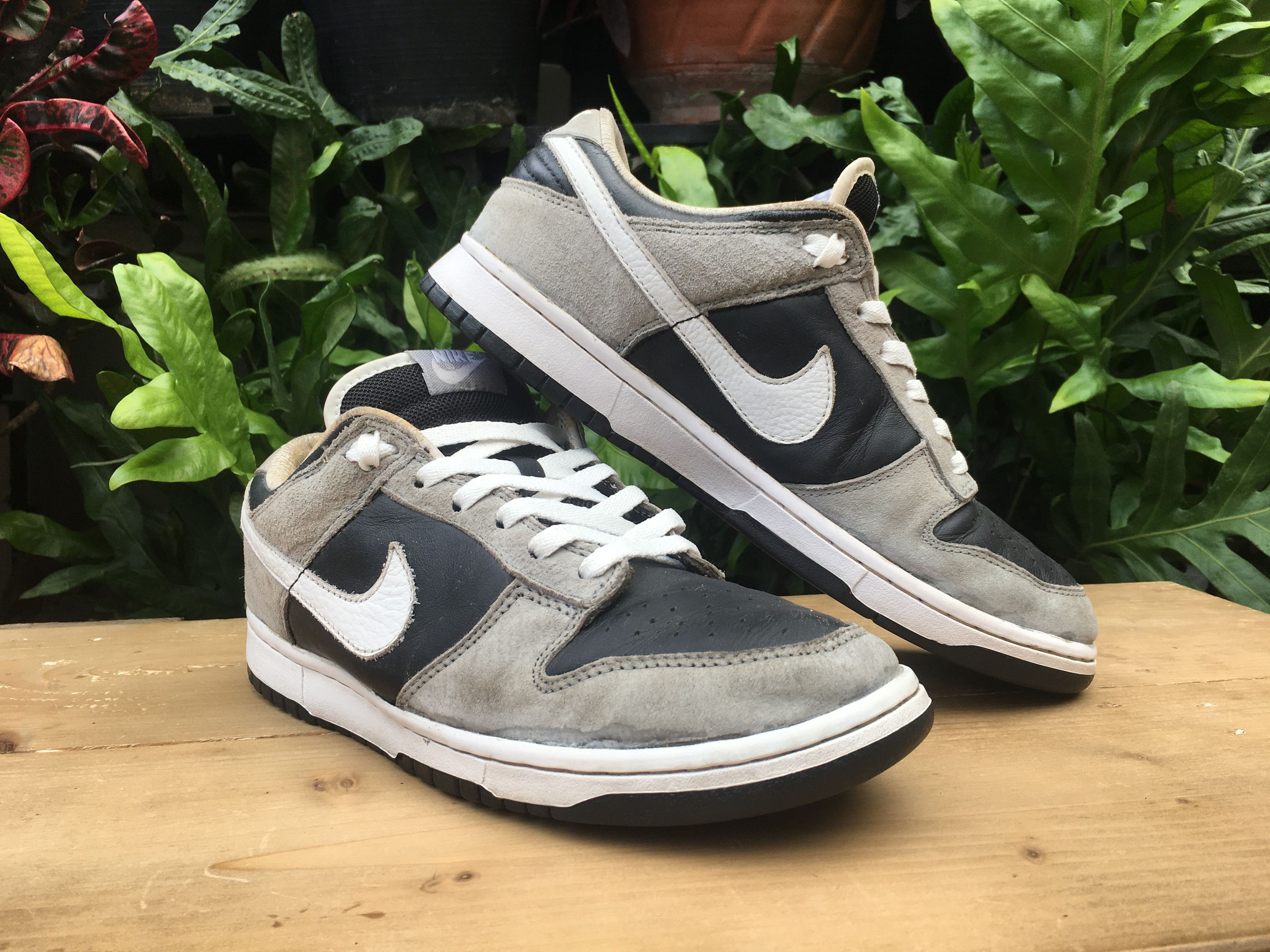 Nike × Vintage 🔥 Nike Dunk Low Black Stealth 2004 Rare Size US 9.5 / EU 42-43 - 5 Thumbnail