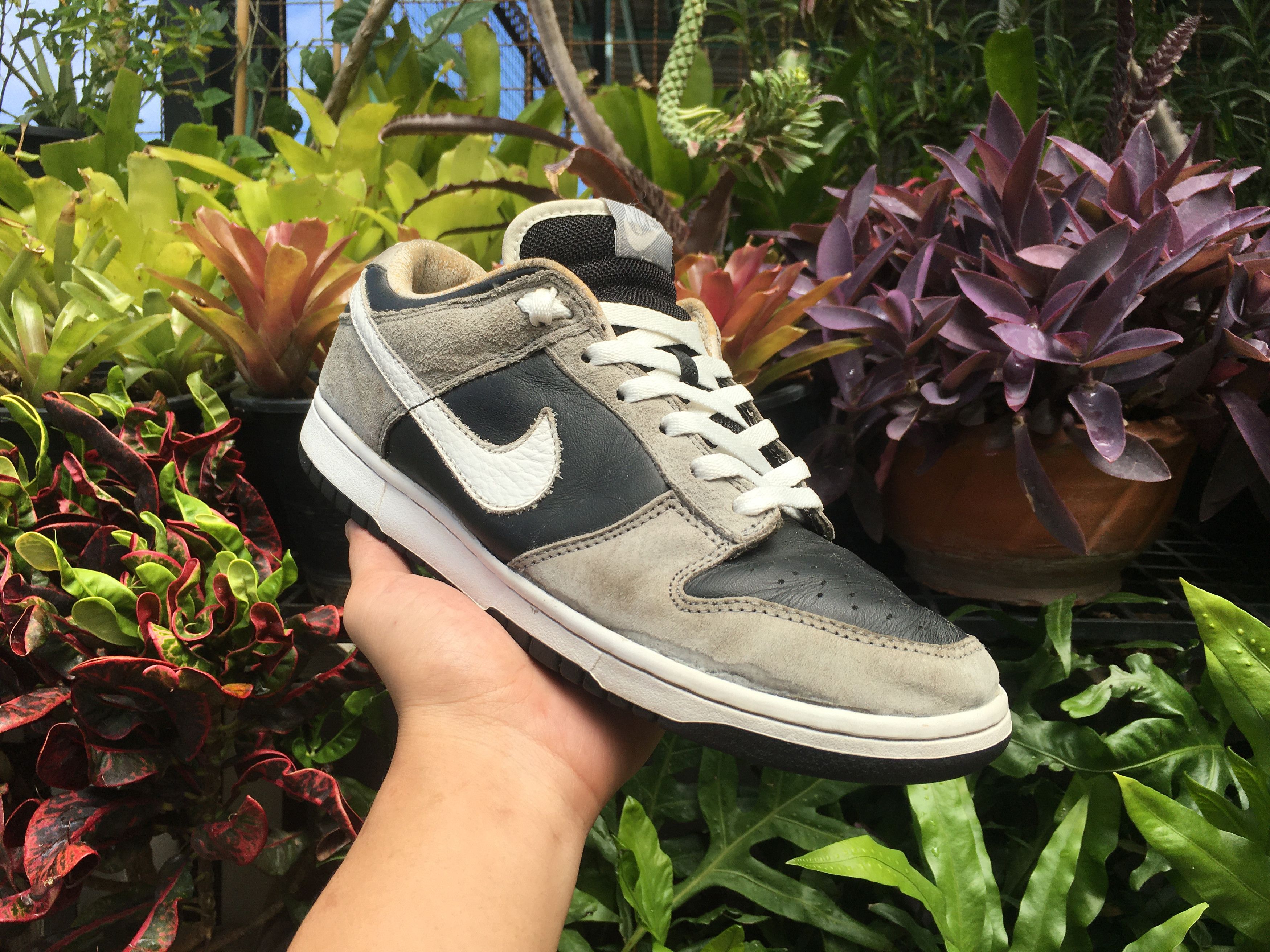 Nike × Vintage 🔥 Nike Dunk Low Black Stealth 2004 Rare Size US 9.5 / EU 42-43 - 1 Thumbnail