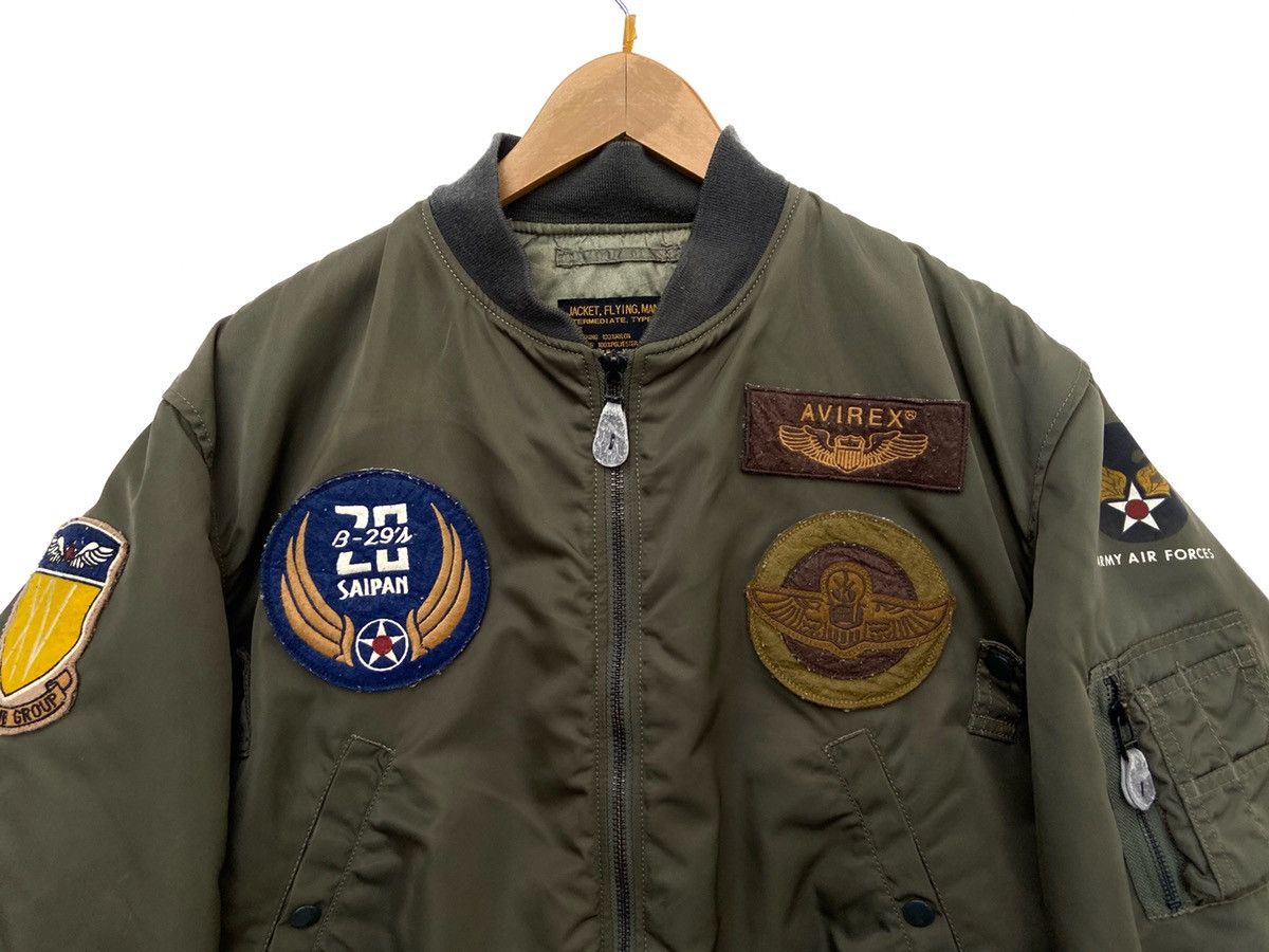 Avirex Rare🔥90's Avirex Army Air Forces Bomber Jacket Type MA-1 Size US L / EU 52-54 / 3 - 10 Thumbnail