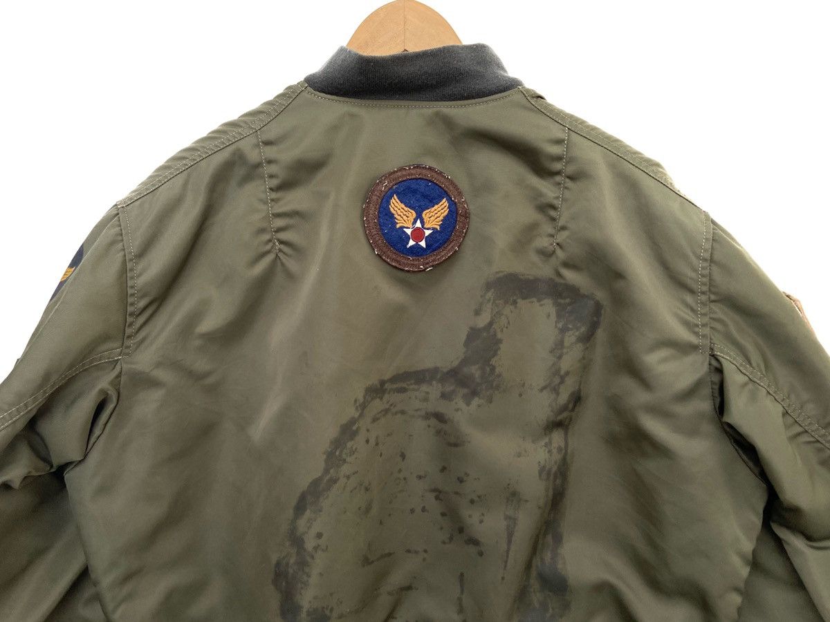Avirex Rare🔥90's Avirex Army Air Forces Bomber Jacket Type MA-1 Size US L / EU 52-54 / 3 - 7 Thumbnail