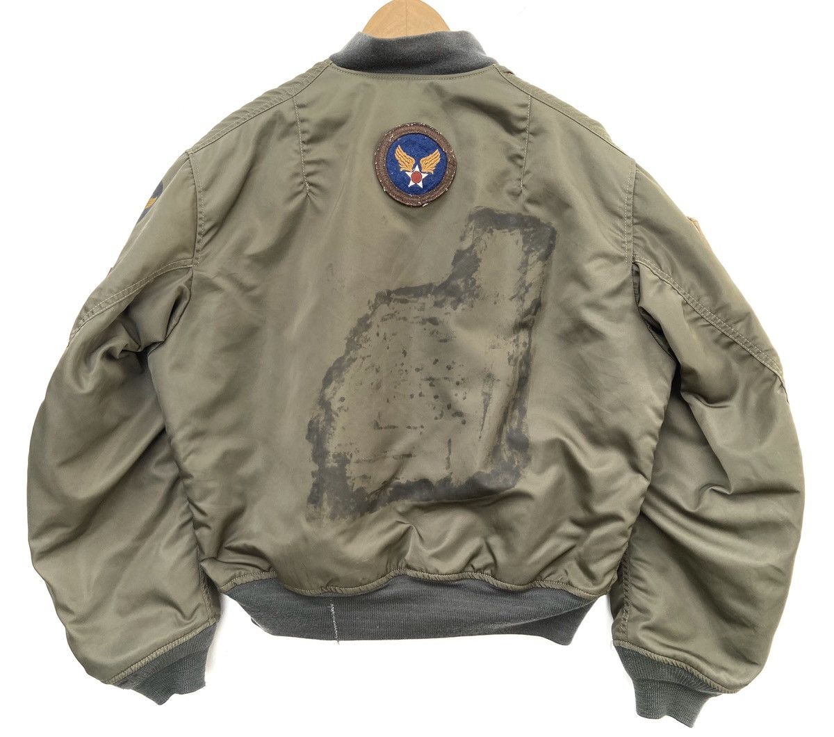 Avirex Rare🔥90's Avirex Army Air Forces Bomber Jacket Type MA-1 Size US L / EU 52-54 / 3 - 2 Thumbnail