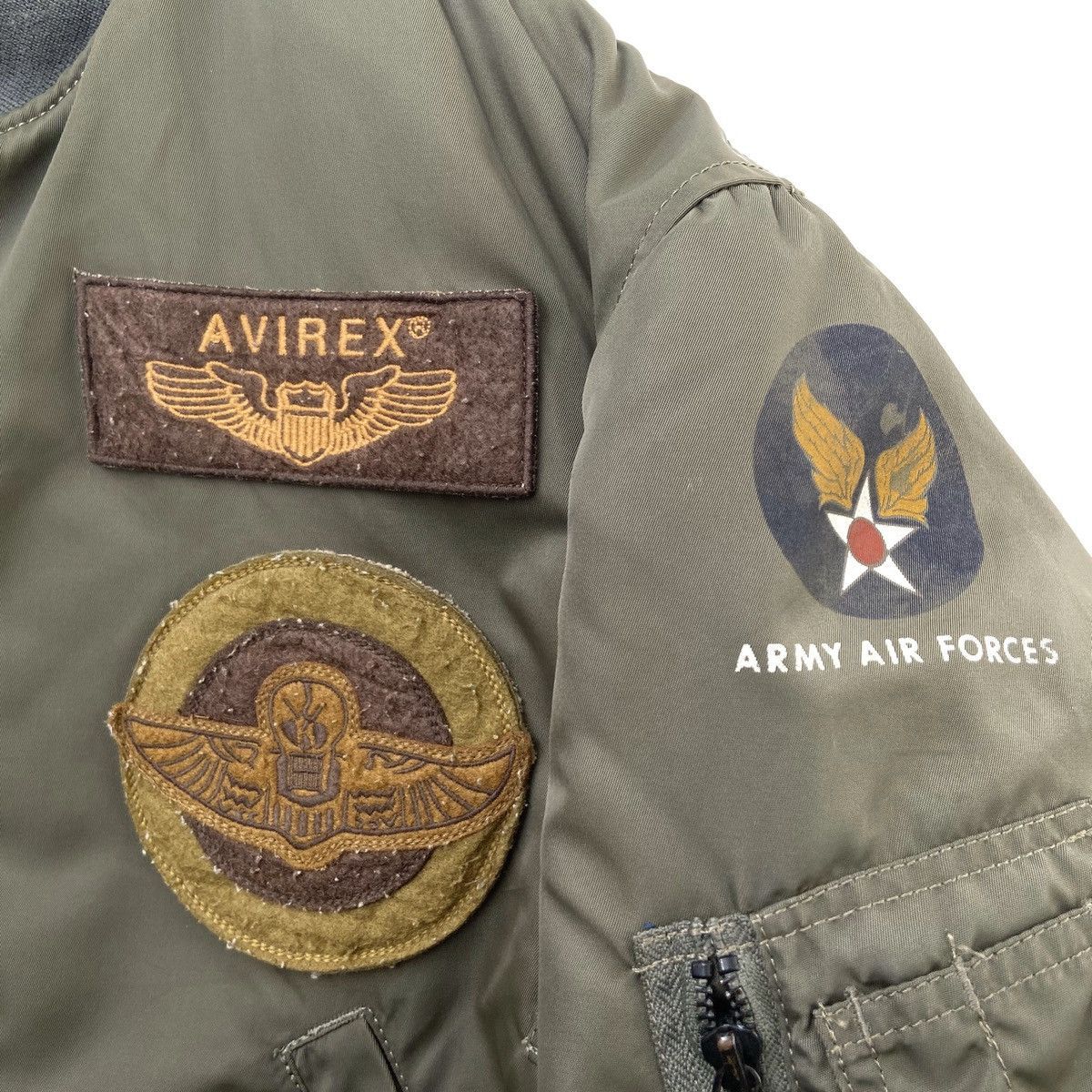 Avirex Rare🔥90's Avirex Army Air Forces Bomber Jacket Type MA-1 Size US L / EU 52-54 / 3 - 6 Thumbnail