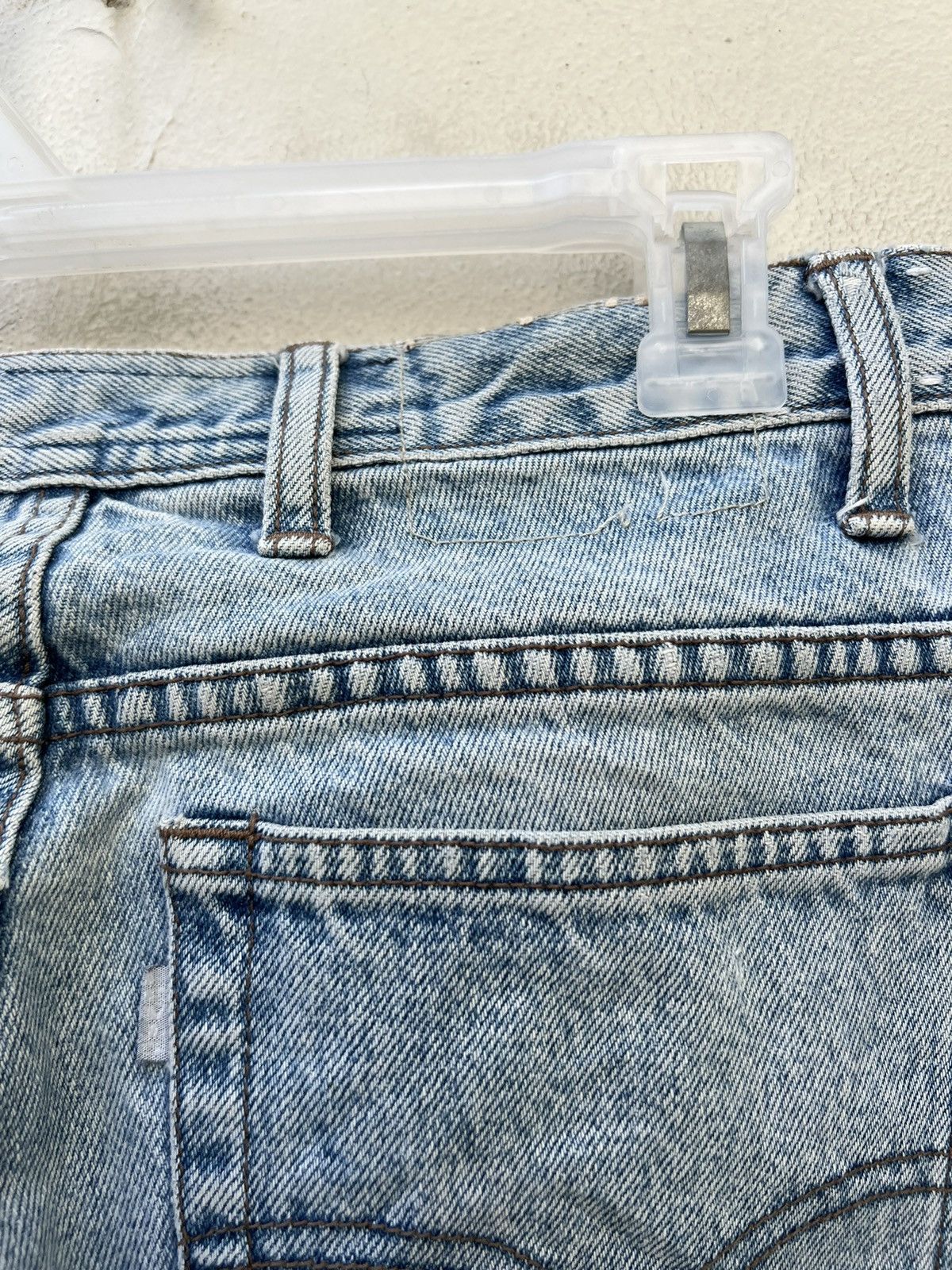 Levi's Vintage 1991 Levi’s Silvertab Light Blue Denim Baggy Jeans Size US 29 - 20 Thumbnail