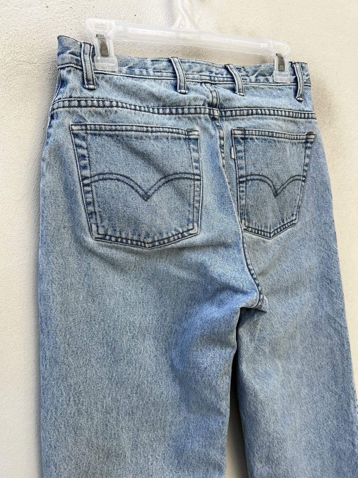 Levi's Vintage 1991 Levi’s Silvertab Light Blue Denim Baggy Jeans Size US 29 - 16 Thumbnail