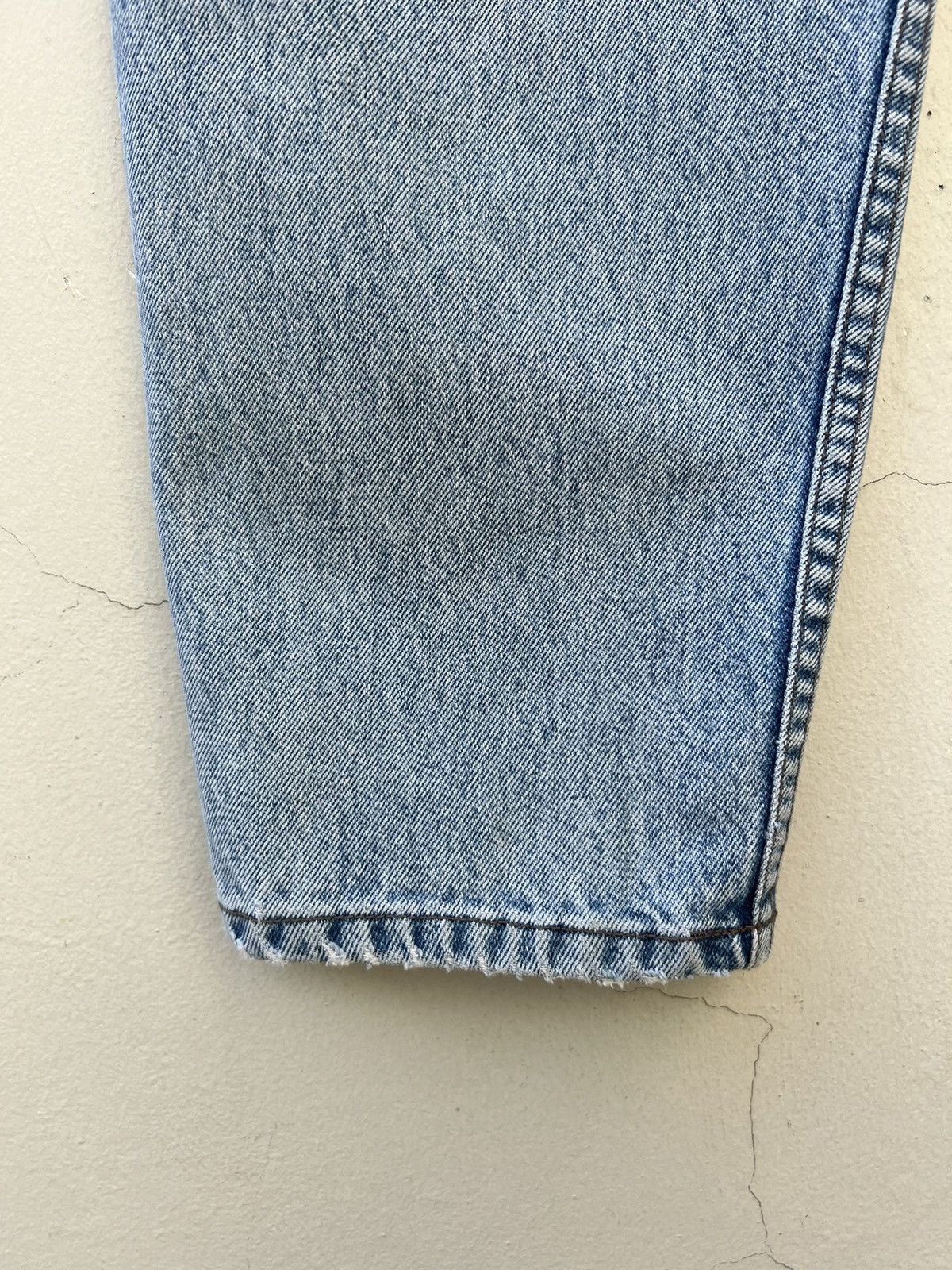 Levi's Vintage 1991 Levi’s Silvertab Light Blue Denim Baggy Jeans Size US 29 - 18 Thumbnail