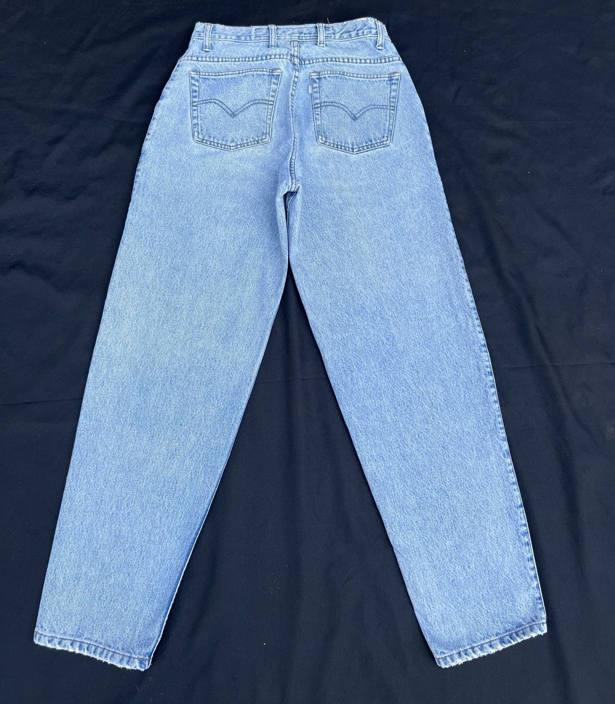 Levi's Vintage 1991 Levi’s Silvertab Light Blue Denim Baggy Jeans Size US 29 - 5 Thumbnail