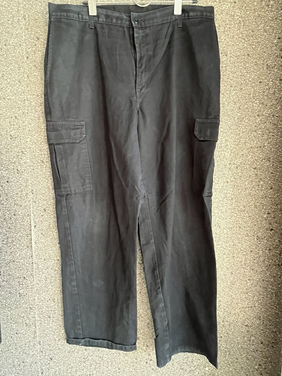 Image of Distressed Denim x Made In USA Dickies Ft50 in Black, Men's (Size 36)