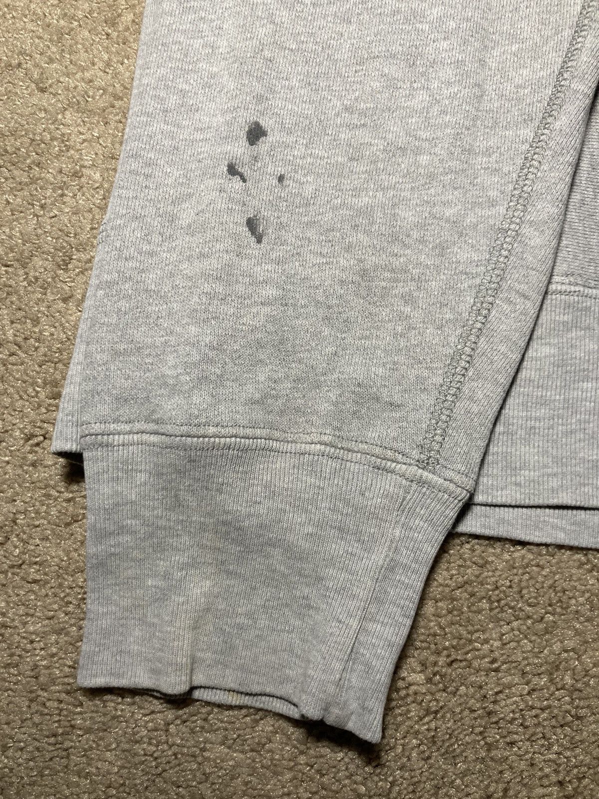 Bape 2005 Bape Sta Logo Sweatshirt Small Gray Green Nigo OG Ape Size US S / EU 44-46 / 1 - 5 Thumbnail