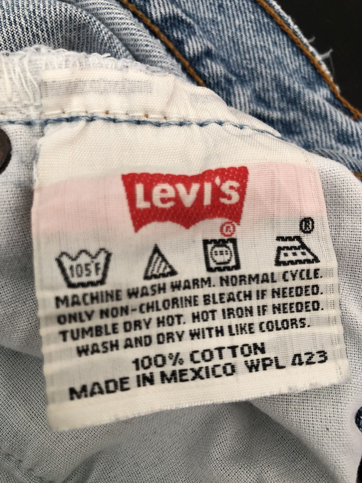 Levi's Vintage 2000s Levi’s 501 Jeans Distressed Released Hem Denim Size US 32 / EU 48 - 24 Thumbnail