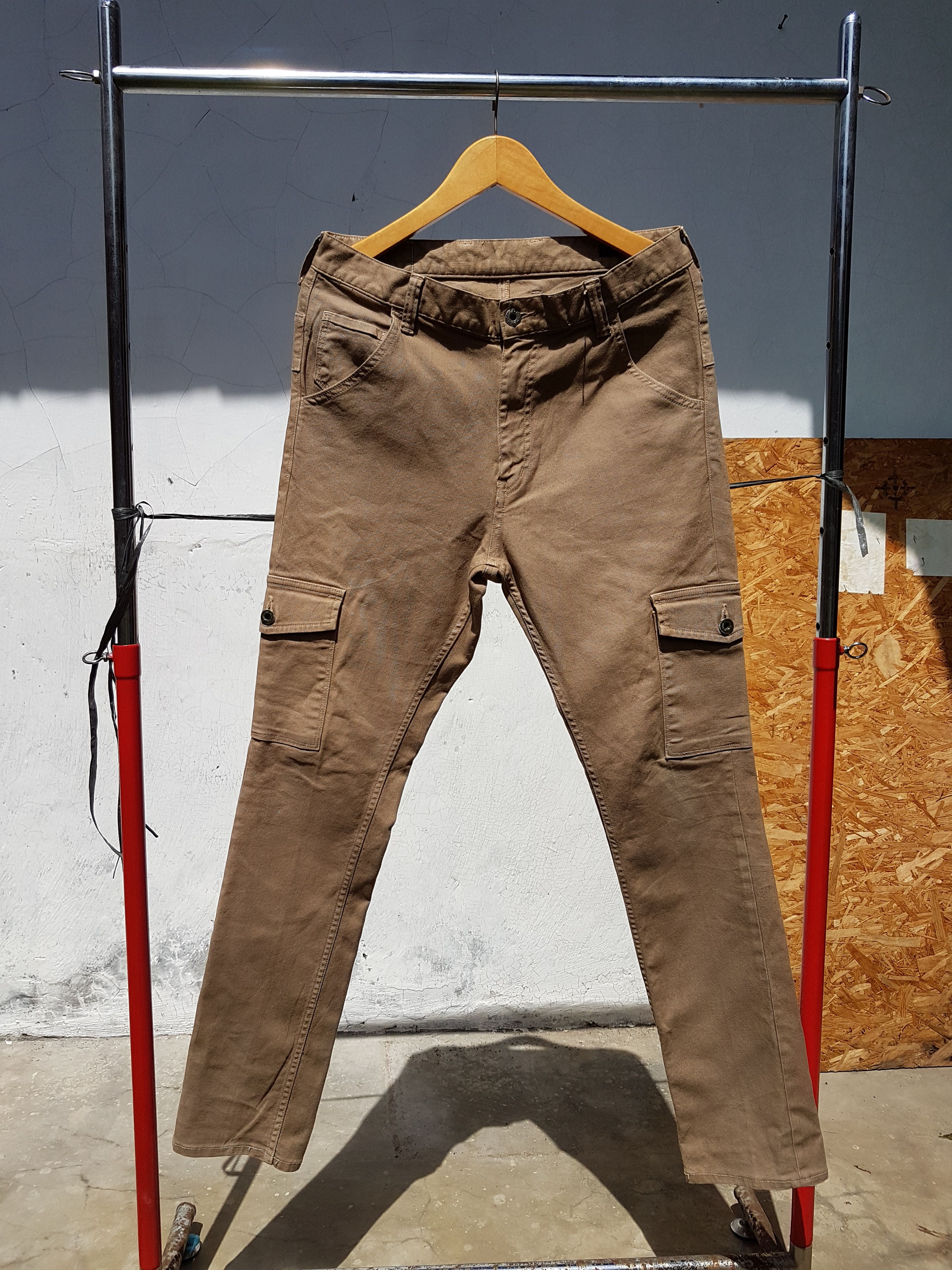 Japanese Brand × Johnbull John Bull Slimfit Stretch Tactical Cargo Pants Size US 33 - 10 Thumbnail