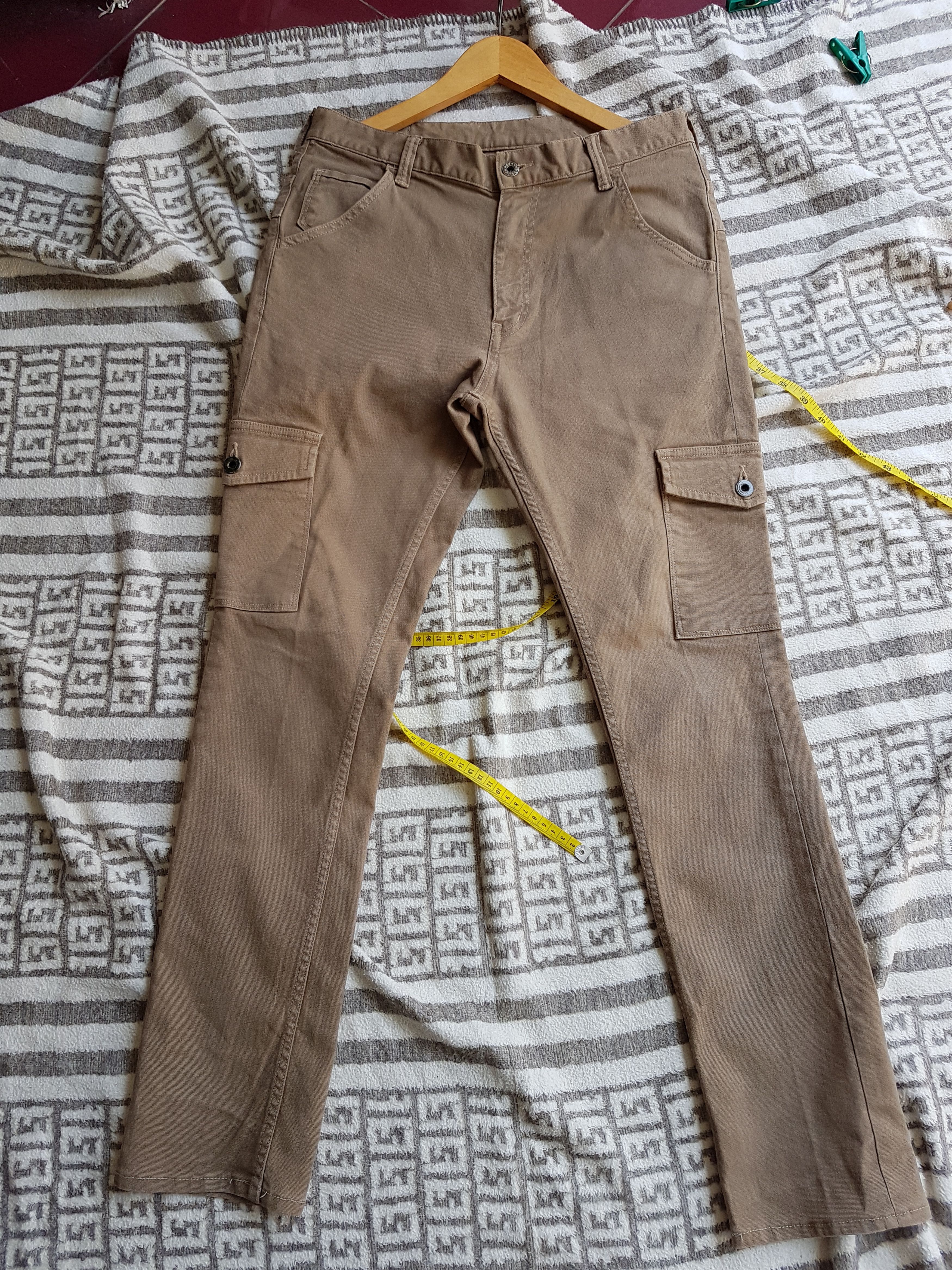 Japanese Brand × Johnbull John Bull Slimfit Stretch Tactical Cargo Pants Size US 33 - 9 Thumbnail