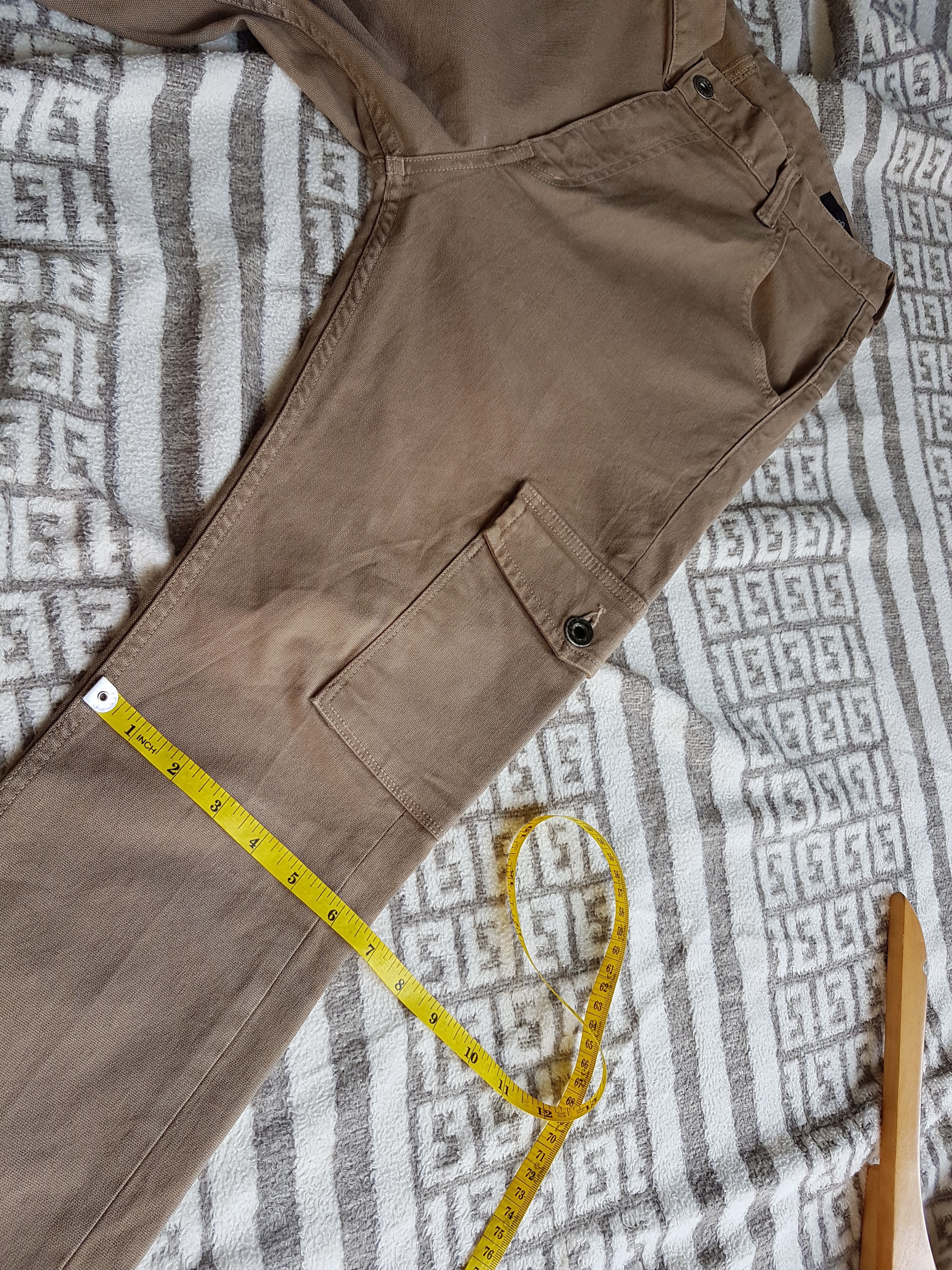 Japanese Brand × Johnbull John Bull Slimfit Stretch Tactical Cargo Pants Size US 33 - 3 Thumbnail
