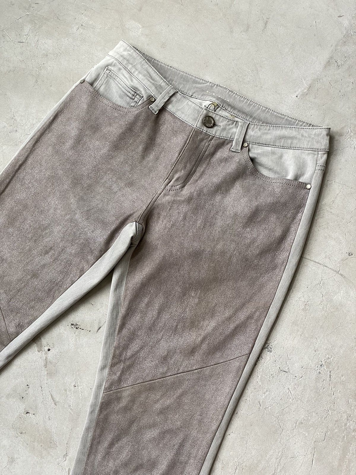 Elie Tahari Elie Tahari Leather Hybrid Pants Size US 30 / EU 46 - 5 Thumbnail
