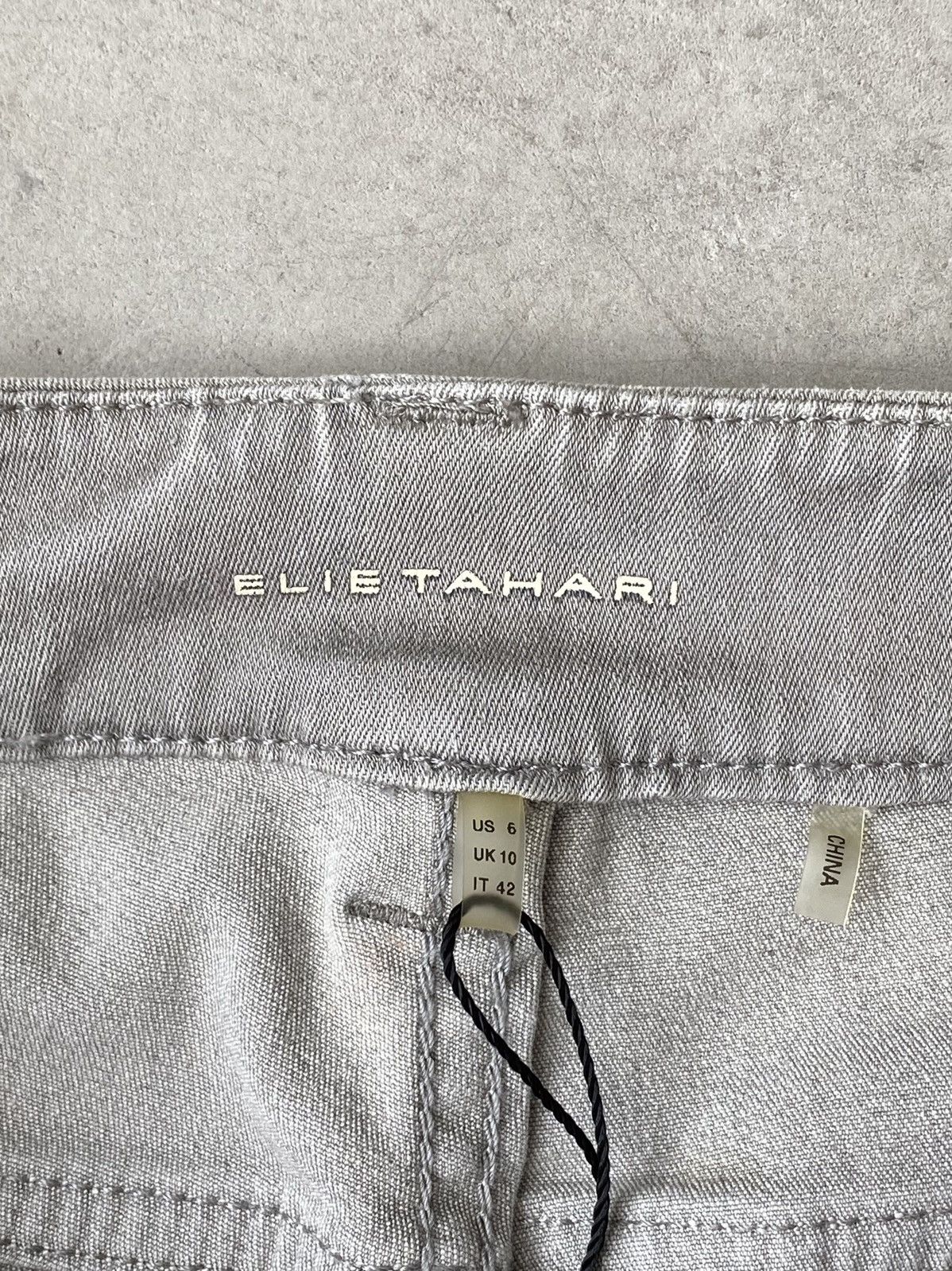 Elie Tahari Elie Tahari Leather Hybrid Pants Size US 30 / EU 46 - 10 Thumbnail