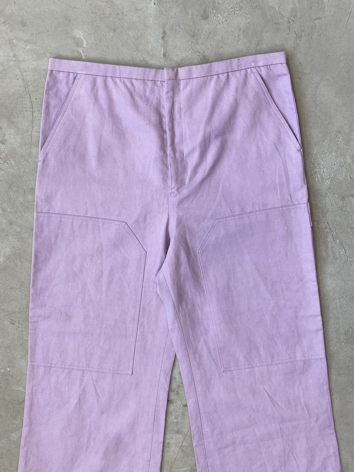Acne Studios Acne Lilac Double Knee Work Pants Size US 32 / EU 48 - 3 Thumbnail