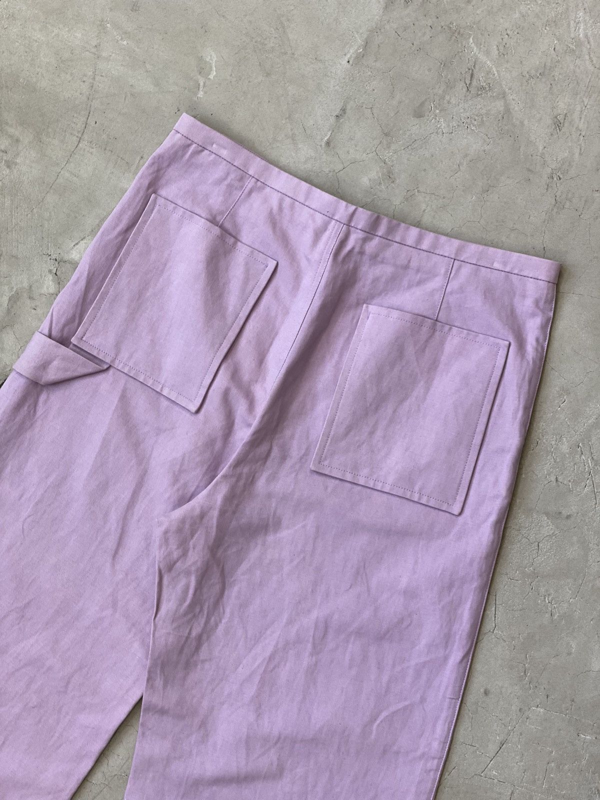 Acne Studios Acne Lilac Double Knee Work Pants Size US 32 / EU 48 - 6 Thumbnail