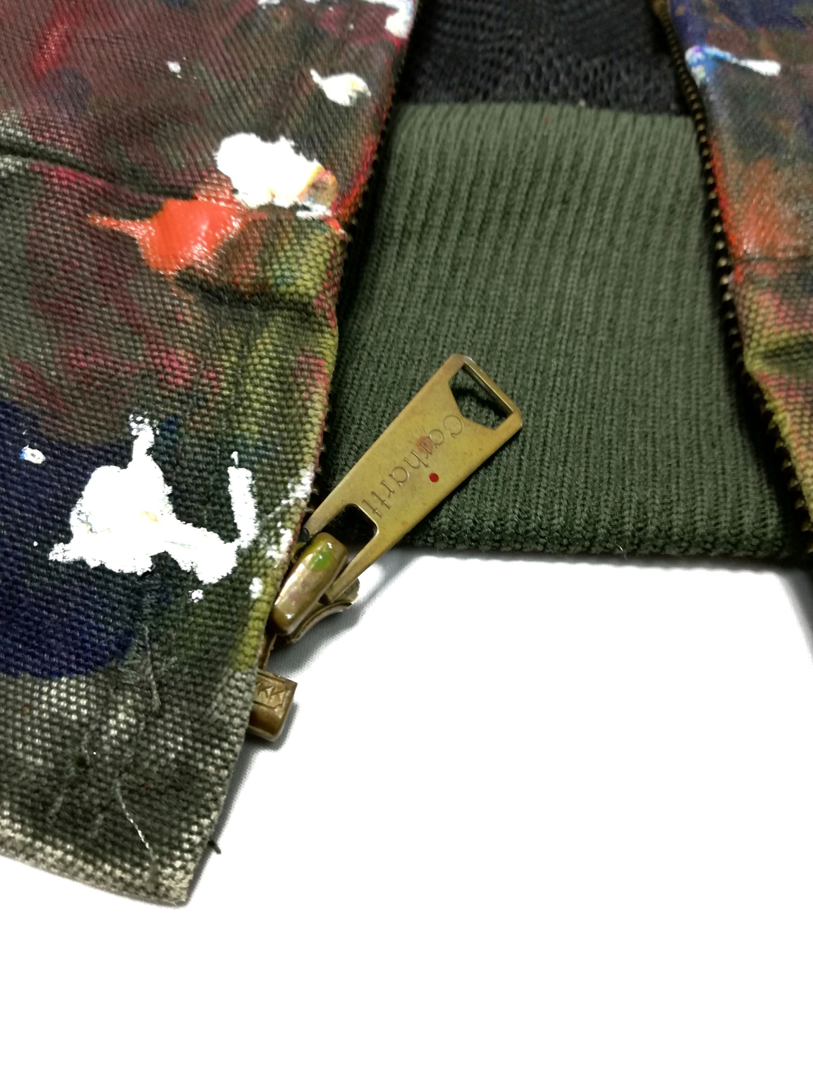 Carhartt × Carhartt Wip 🔥Customize Carhartt Paint Splatter Distressed Hoodie Jacke Size US M / EU 48-50 / 2 - 10 Thumbnail