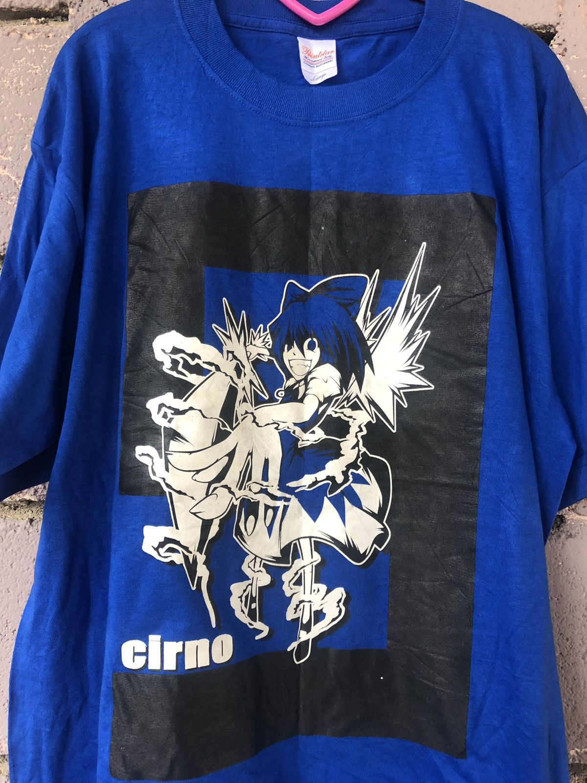 Anime Very Rare Vintage Cirno Anime Manga Promo Shirt Size US L / EU 52-54 / 3 - 2 Thumbnail