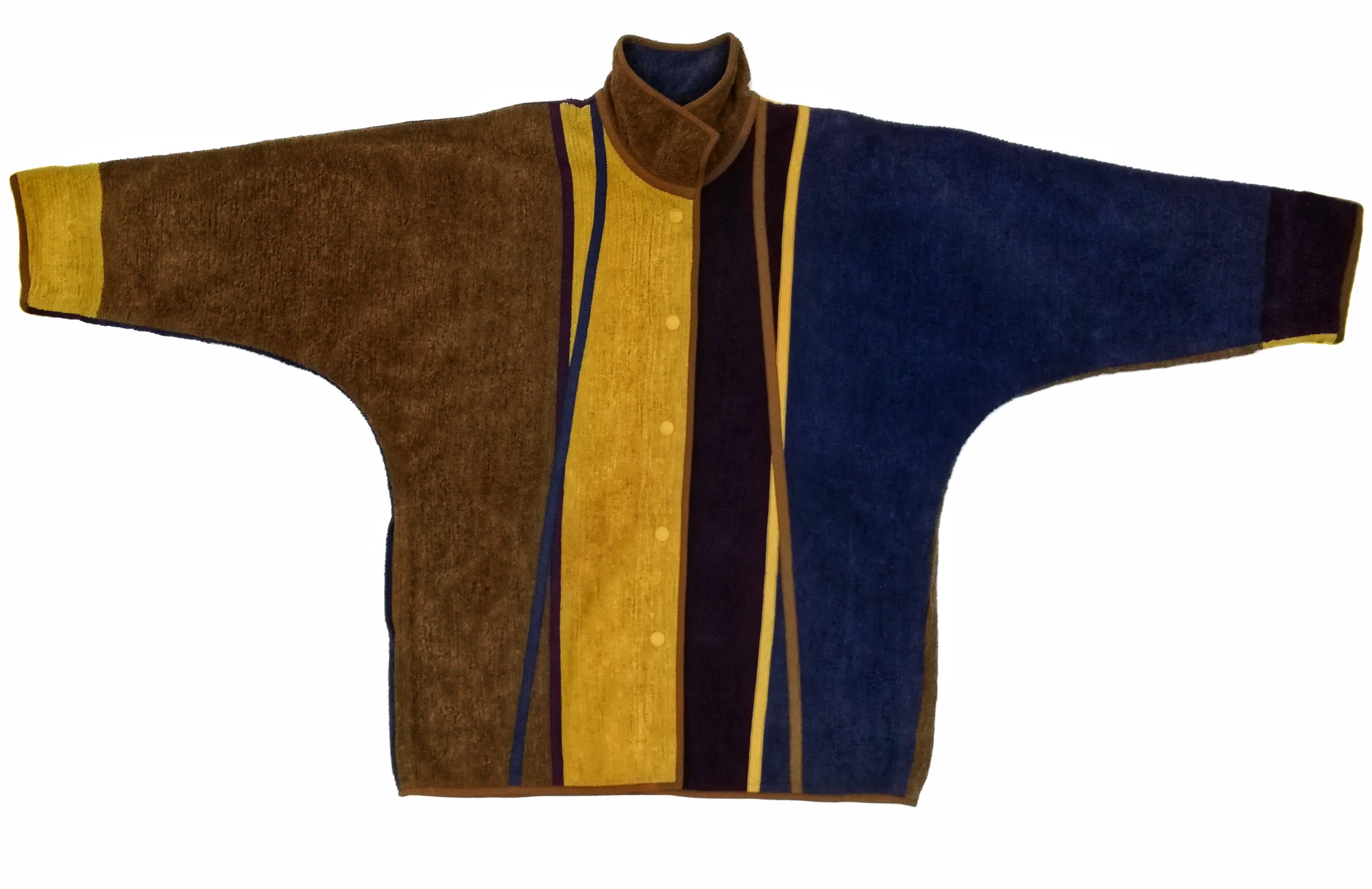 Art Comes First × Designer × Handmade 🔥HEAT🇫🇮 Finland Handmade ANNIKI KARVINEN Knitwear/Kimono Size US L / EU 52-54 / 3 - 2 Thumbnail