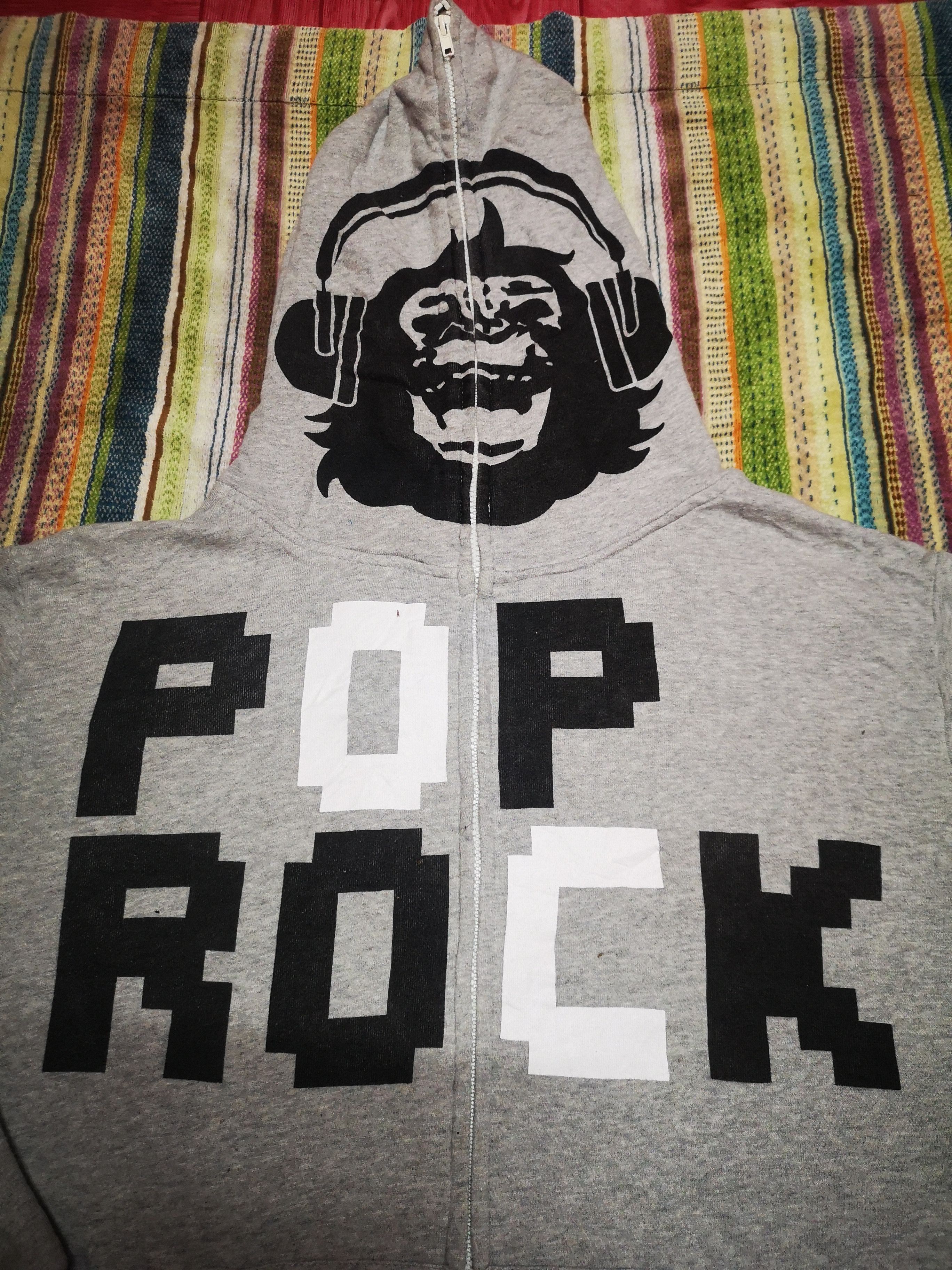 Japanese Brand Pop Rock full Zipper Hoodie Size US L / EU 52-54 / 3 - 3 Thumbnail