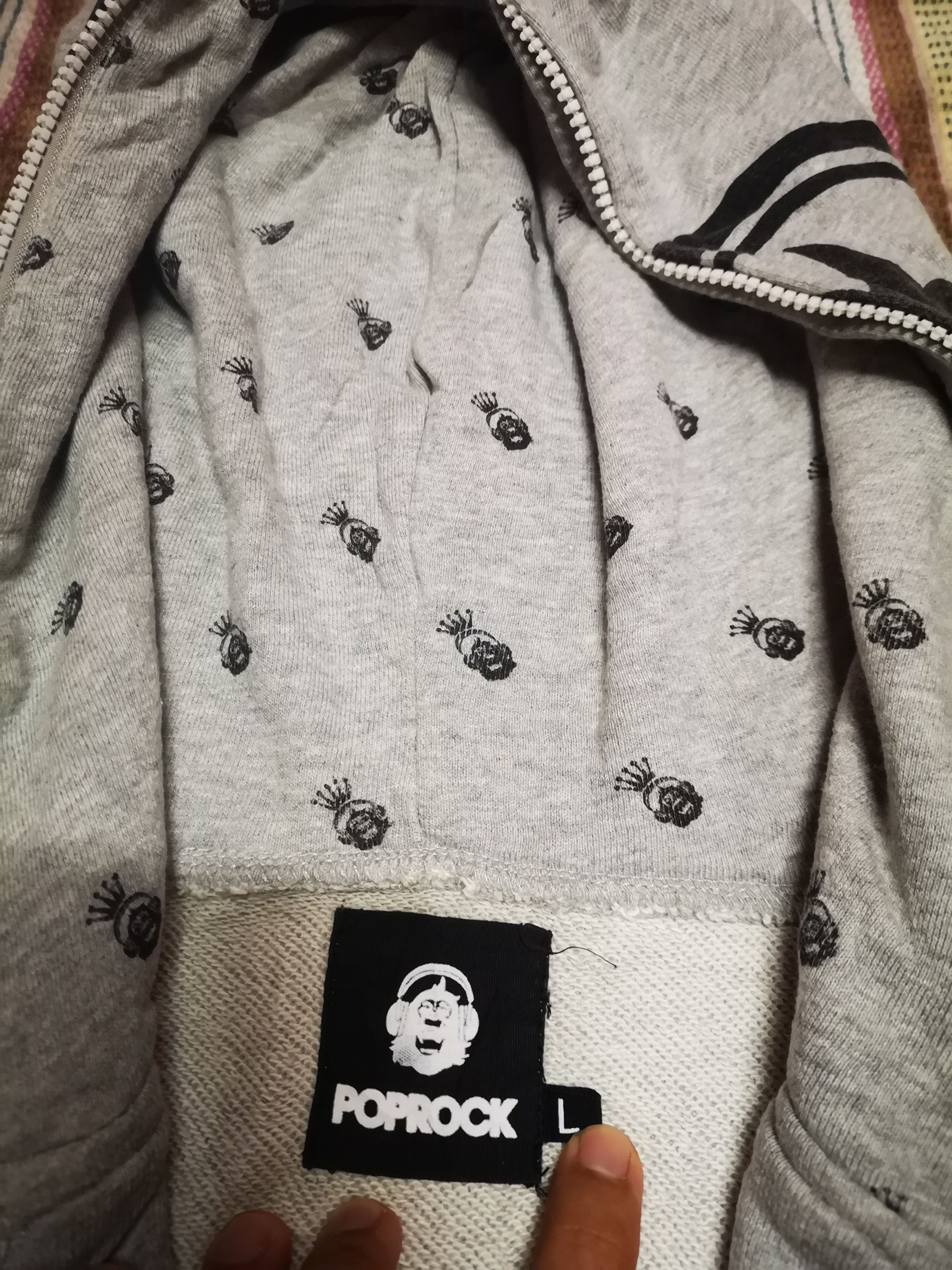 Japanese Brand Pop Rock full Zipper Hoodie Size US L / EU 52-54 / 3 - 6 Thumbnail