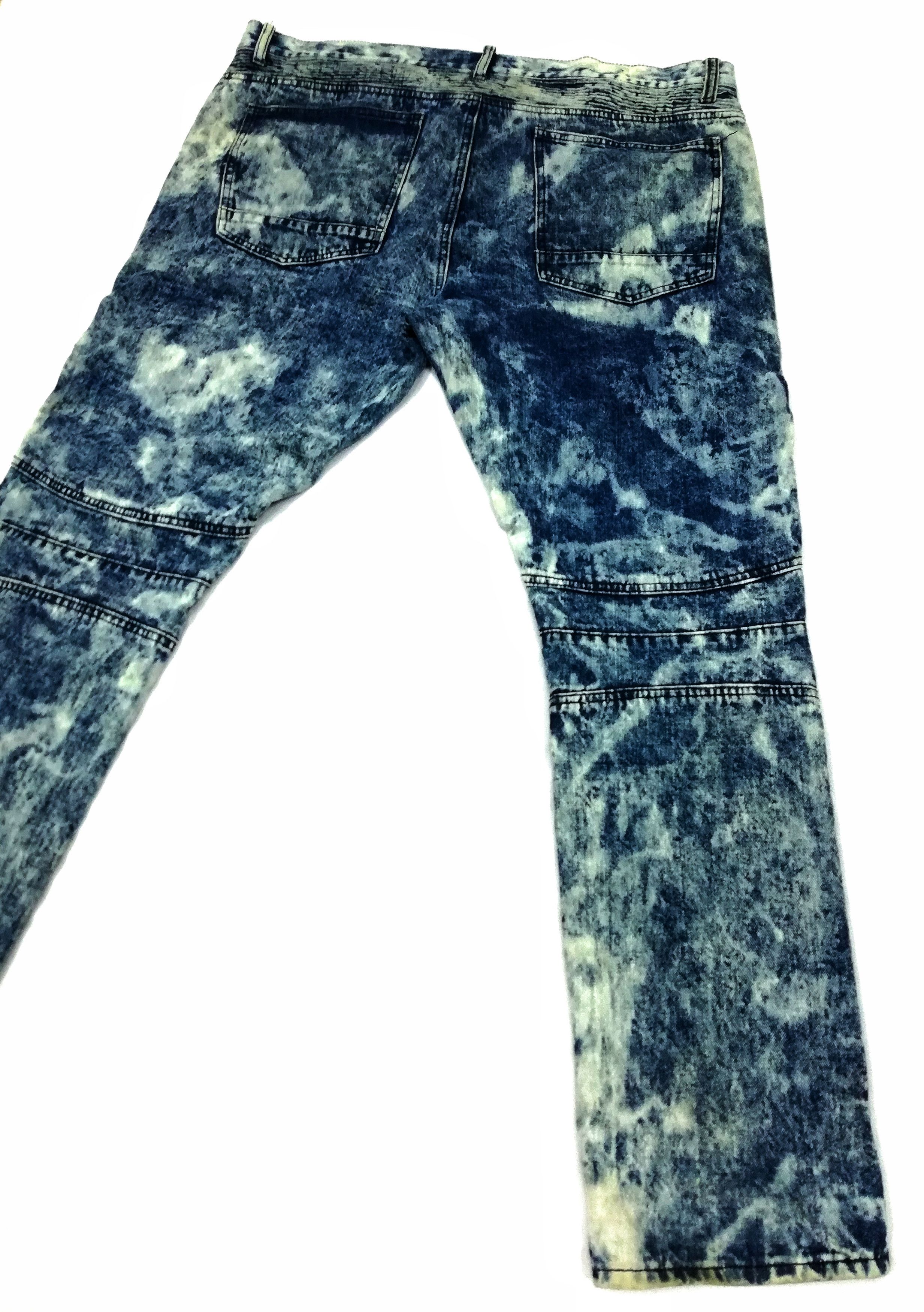 Designer × Japanese Brand 🔥Slim Straight Fit Asicwash Design Style Balmain Jeans🔥 Size US 40 / EU 56 - 17 Thumbnail