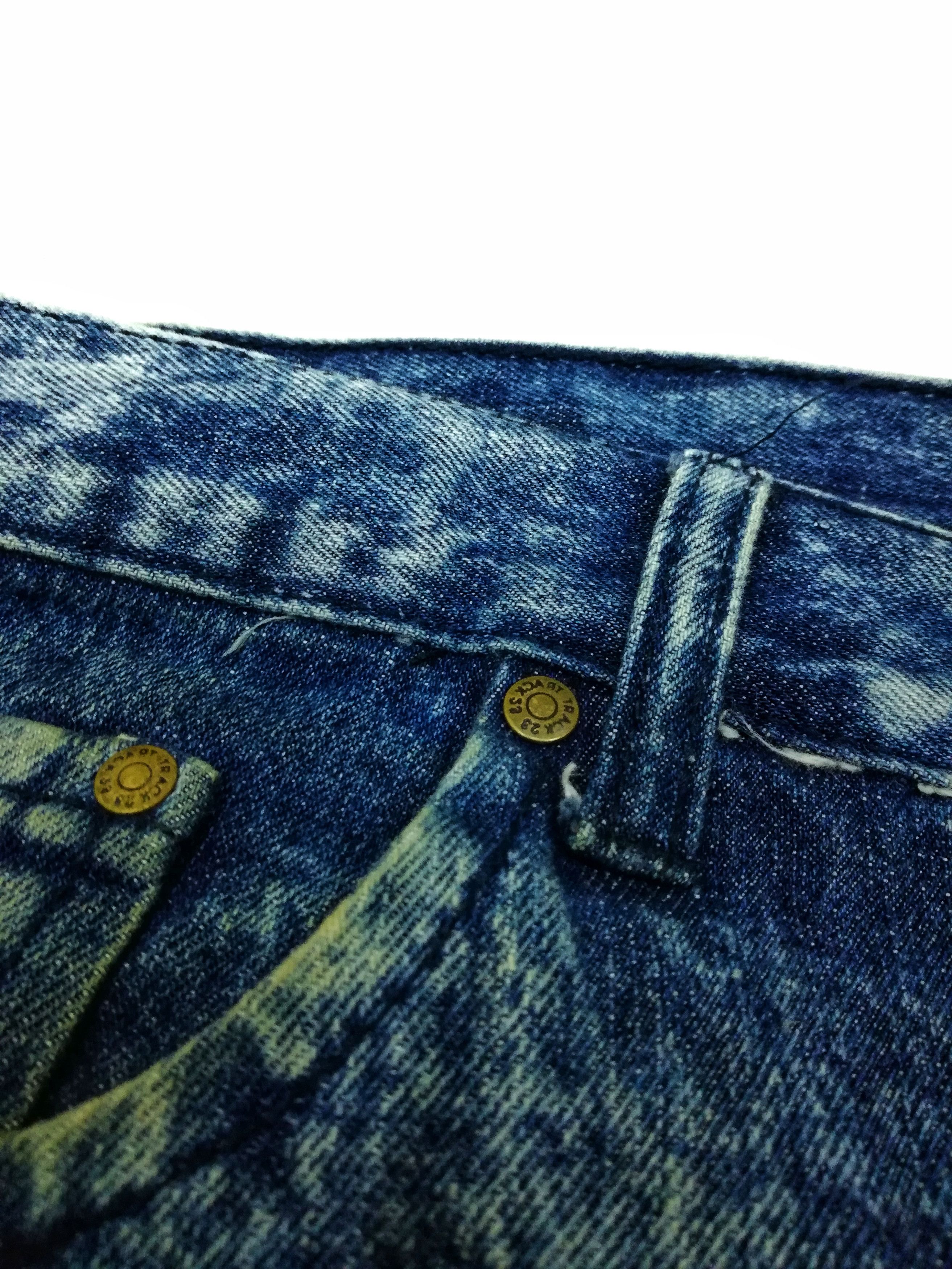 Designer × Japanese Brand 🔥Slim Straight Fit Asicwash Design Style Balmain Jeans🔥 Size US 40 / EU 56 - 12 Thumbnail