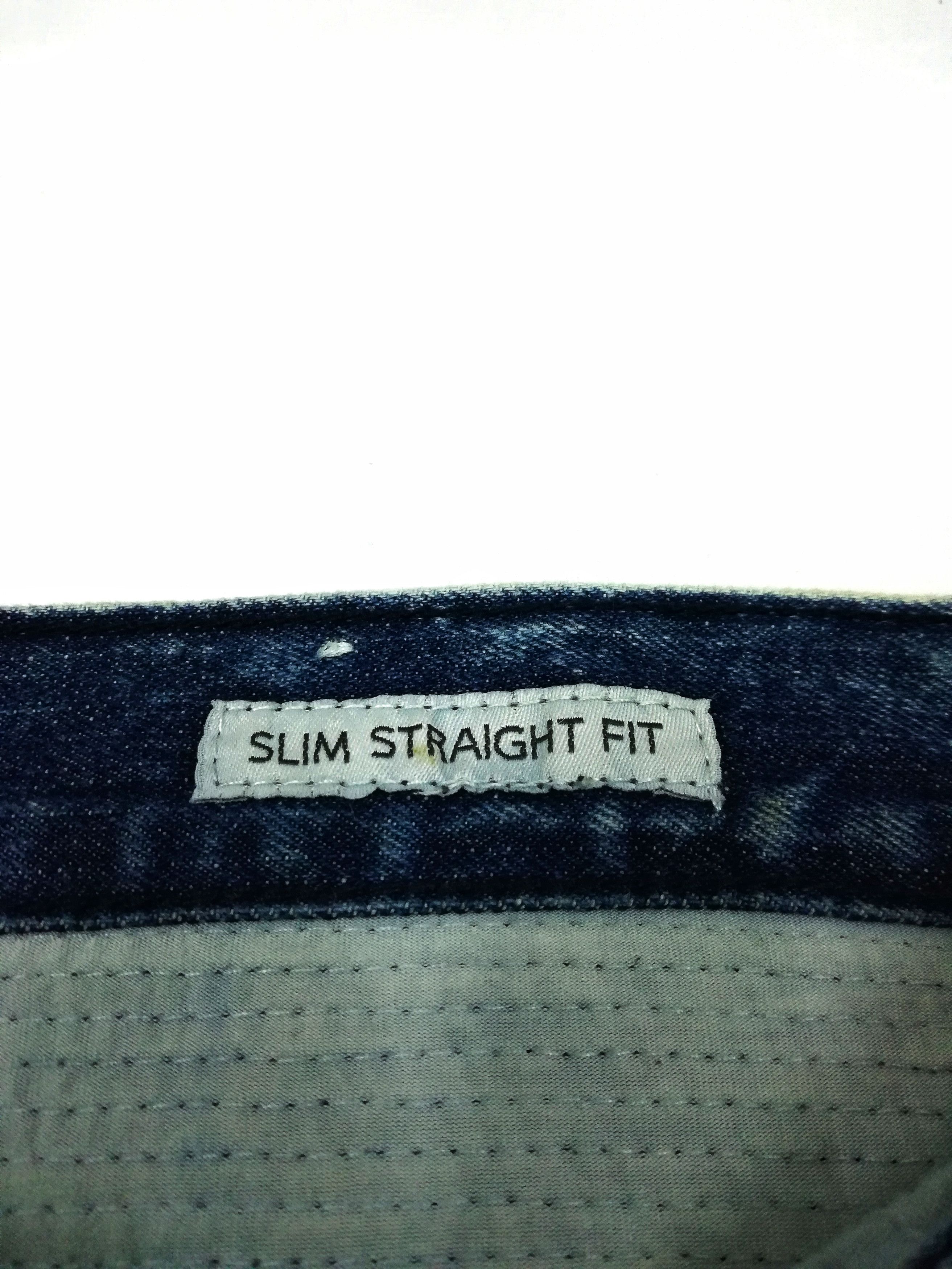 Designer × Japanese Brand 🔥Slim Straight Fit Asicwash Design Style Balmain Jeans🔥 Size US 40 / EU 56 - 15 Thumbnail