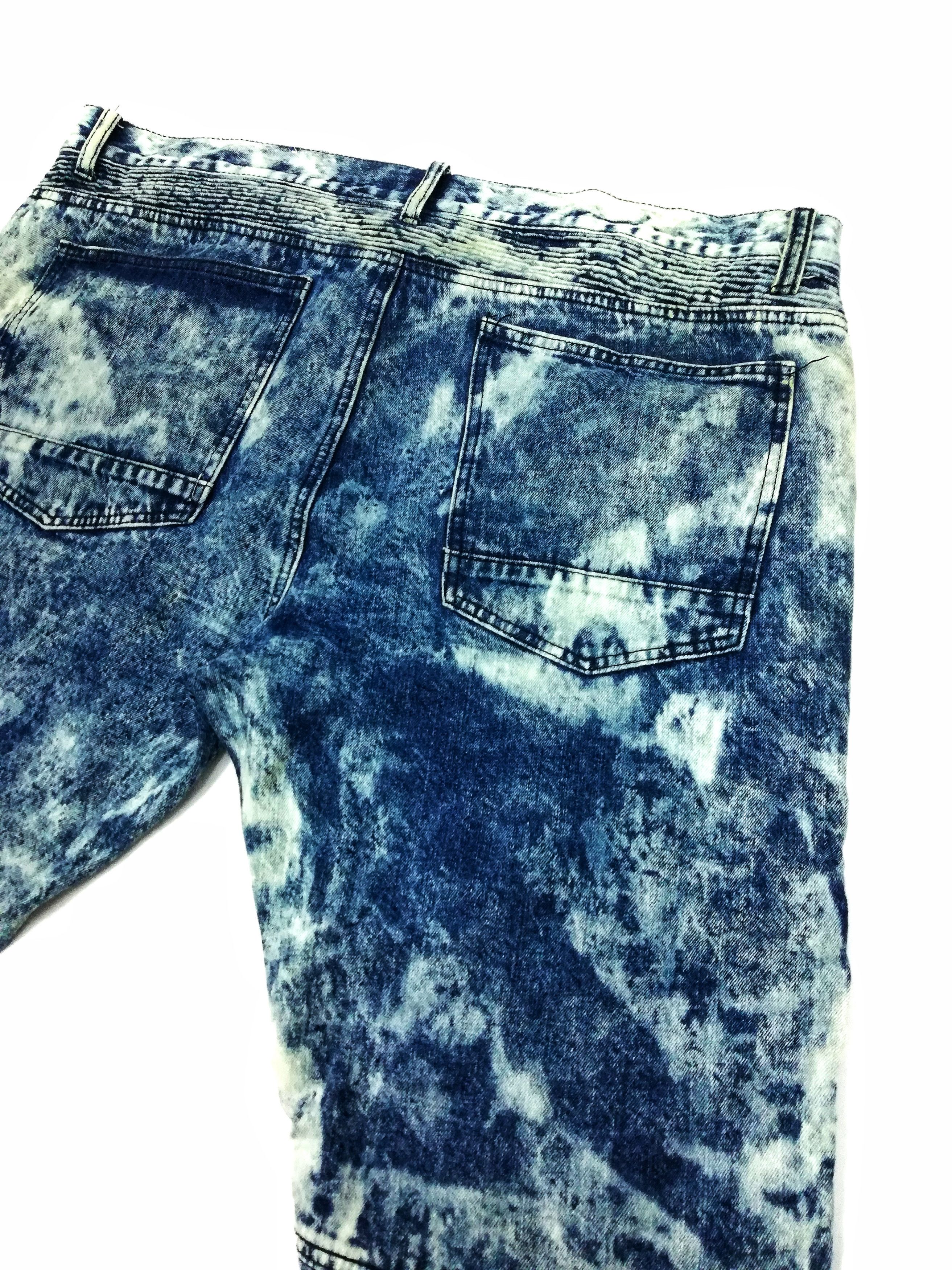 Designer × Japanese Brand 🔥Slim Straight Fit Asicwash Design Style Balmain Jeans🔥 Size US 40 / EU 56 - 21 Thumbnail