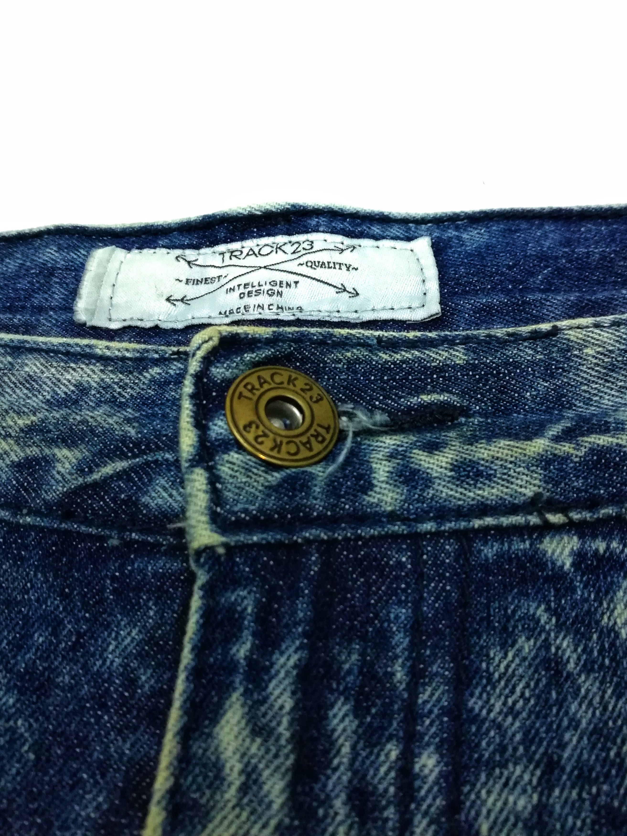 Designer × Japanese Brand 🔥Slim Straight Fit Asicwash Design Style Balmain Jeans🔥 Size US 40 / EU 56 - 11 Thumbnail