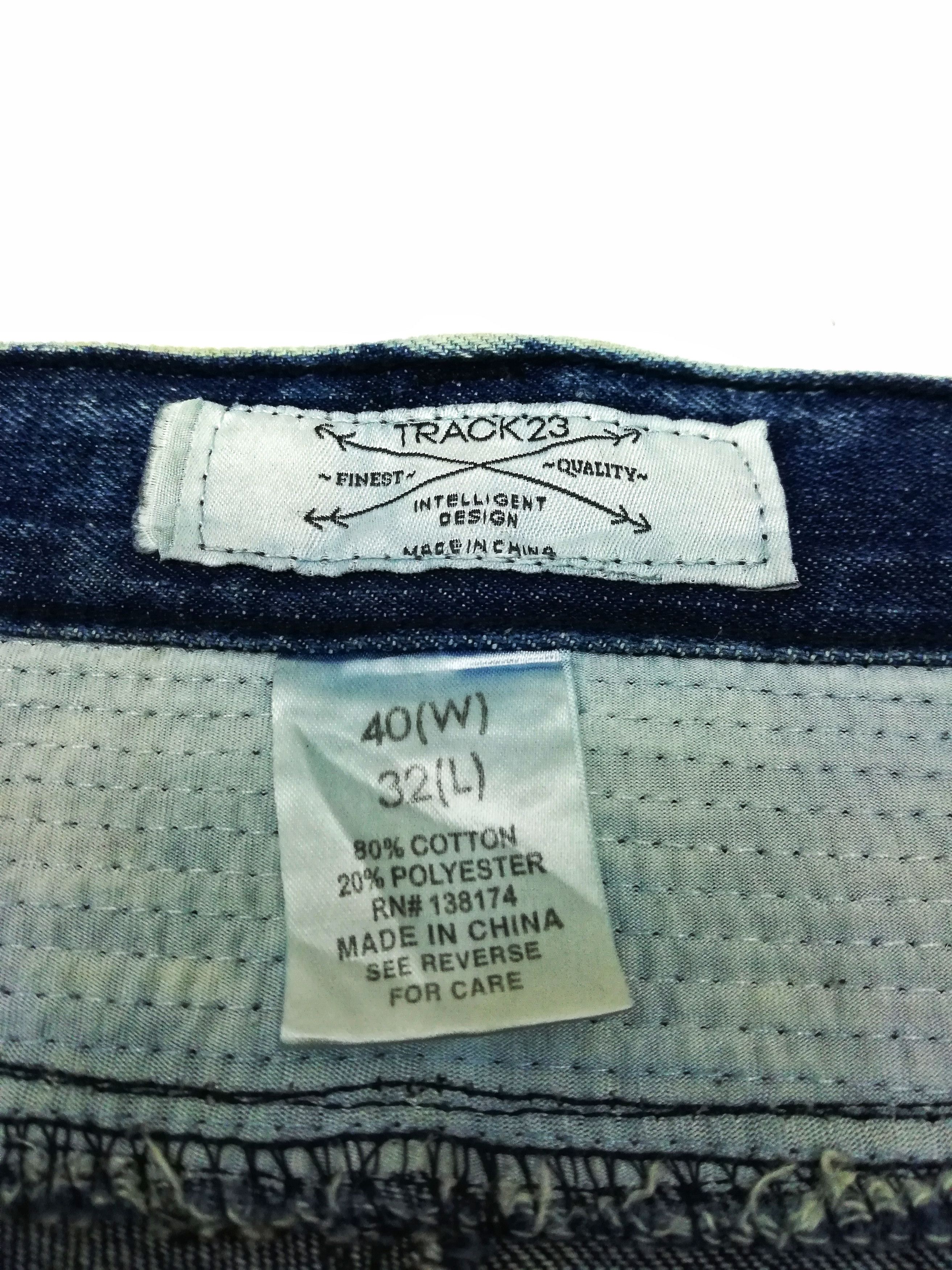Designer × Japanese Brand 🔥Slim Straight Fit Asicwash Design Style Balmain Jeans🔥 Size US 40 / EU 56 - 13 Thumbnail