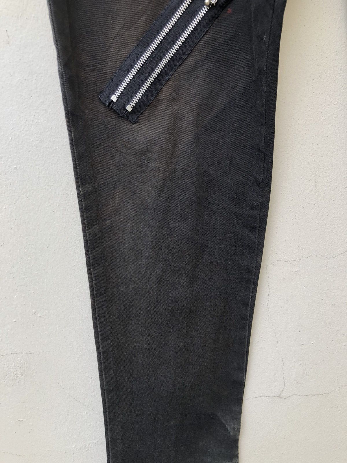 Seditionaries VTG Global Standard Japan Fade Black Trashed Bondage Trouser Size US 32 / EU 48 - 10 Thumbnail