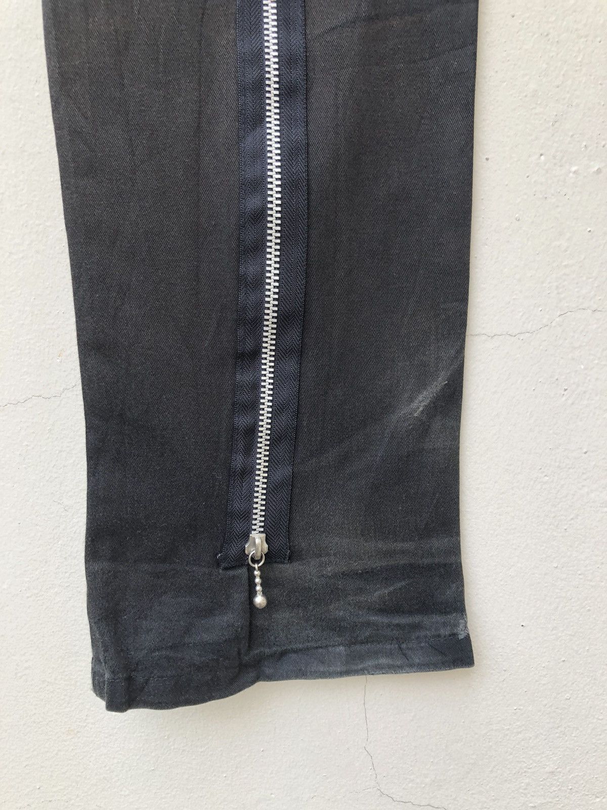 Seditionaries VTG Global Standard Japan Fade Black Trashed Bondage Trouser Size US 32 / EU 48 - 19 Thumbnail