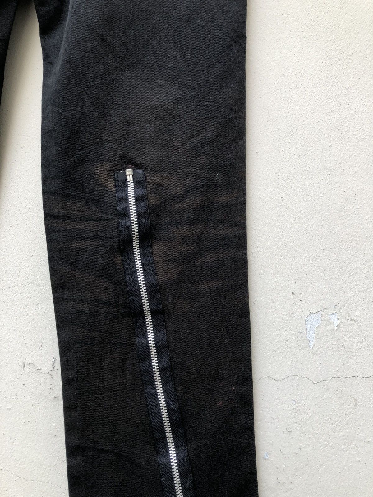 Seditionaries VTG Global Standard Japan Fade Black Trashed Bondage Trouser Size US 32 / EU 48 - 21 Thumbnail
