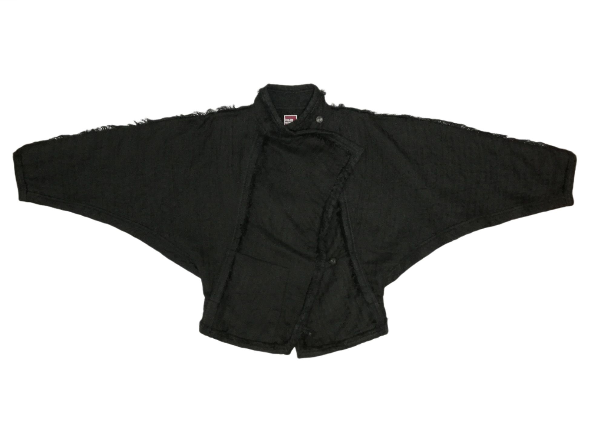 Issey Miyake 🔥GRAIL 70's Issey Miyake Oversized Hemp Cocoon Coat Kimono Size US M / EU 48-50 / 2 - 6 Thumbnail