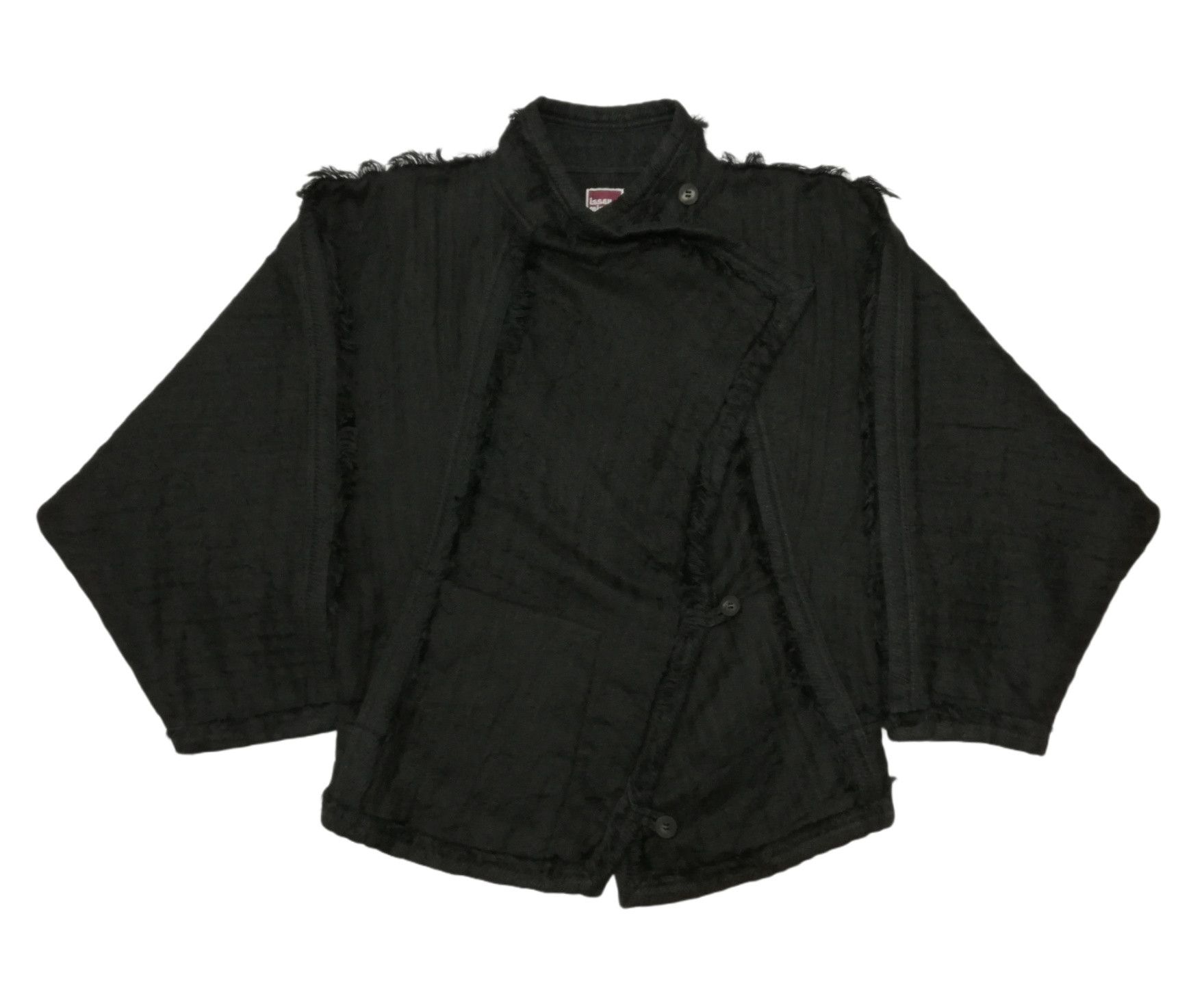 Issey Miyake 🔥GRAIL 70's Issey Miyake Oversized Hemp Cocoon Coat Kimono Size US M / EU 48-50 / 2 - 7 Thumbnail