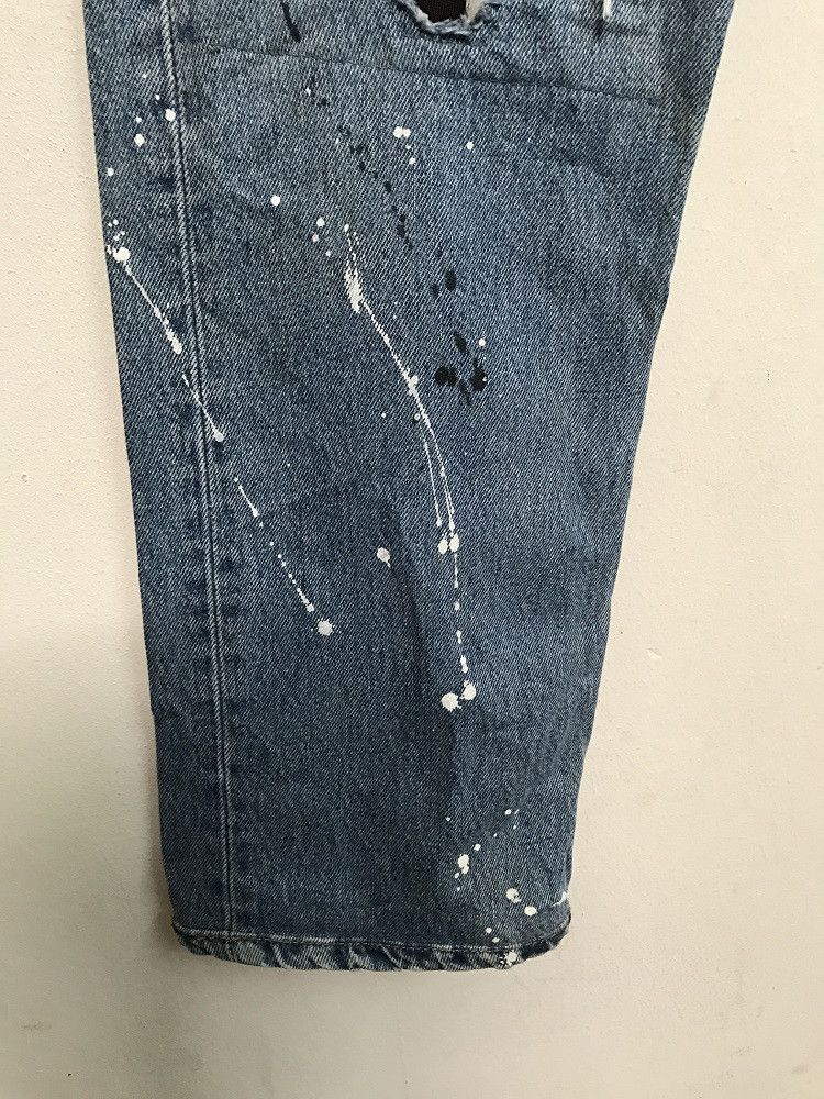 Levi's Vintage 90s Levi's 501 Jeans Usa REBUILD Painter Denim Size US 31 - 17 Thumbnail