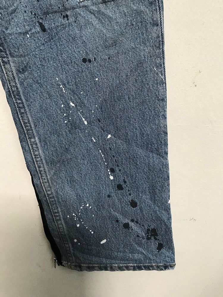 Levi's Vintage 90s Levi's 501 Jeans Usa REBUILD Painter Denim Size US 31 - 20 Thumbnail