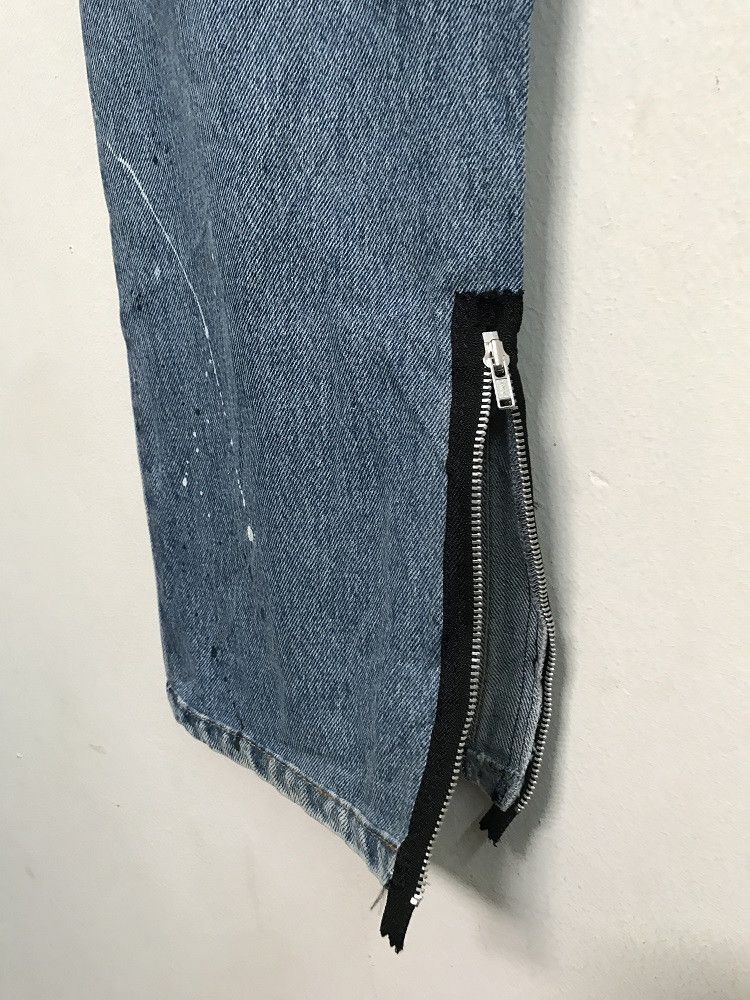 Levi's Vintage 90s Levi's 501 Jeans Usa REBUILD Painter Denim Size US 31 - 9 Thumbnail