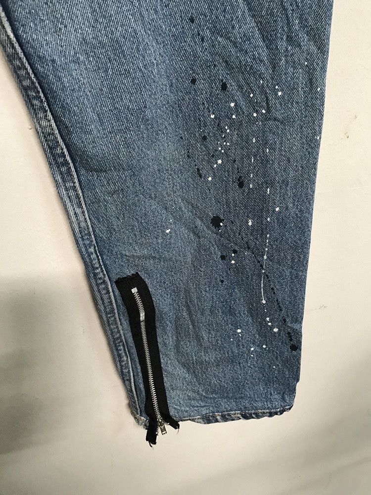 Levi's Vintage 90s Levi's 501 Jeans Usa REBUILD Painter Denim Size US 31 - 11 Thumbnail