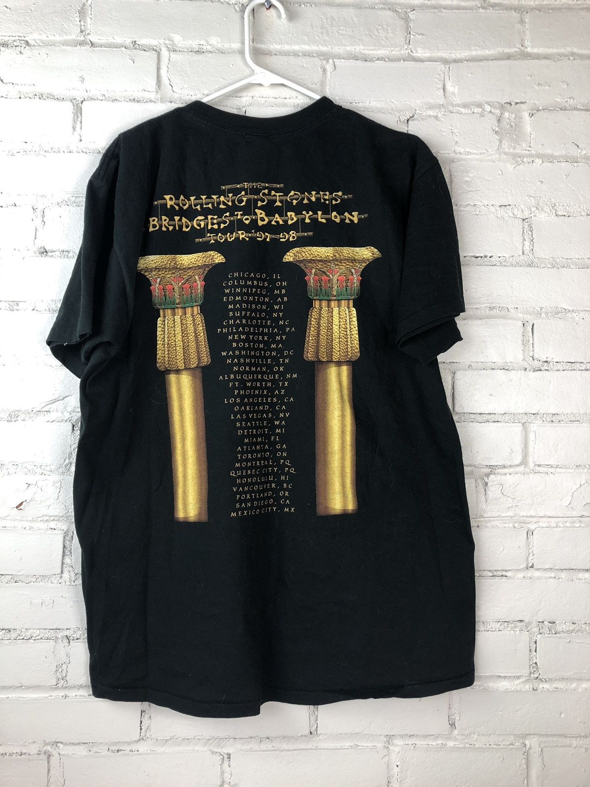 The Rolling Stones Vintage Rolling Stones T-shirt Size US XL / EU 56 / 4 - 5 Thumbnail