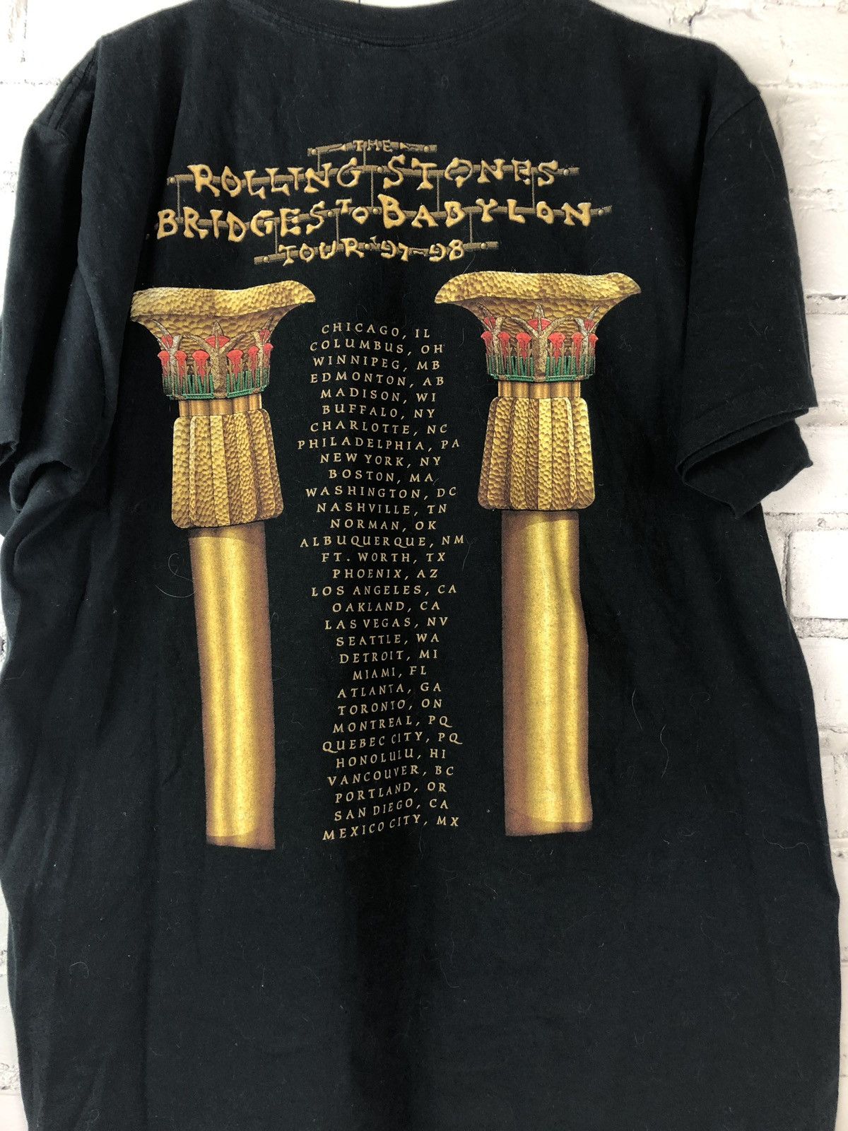 The Rolling Stones Vintage Rolling Stones T-shirt Size US XL / EU 56 / 4 - 6 Thumbnail