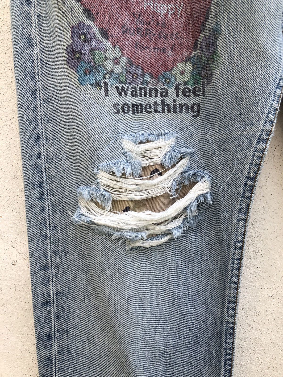 Levi's 90s Levi’s 501 Jeans Distressed Released Hem Denim Size US 31 - 4 Thumbnail