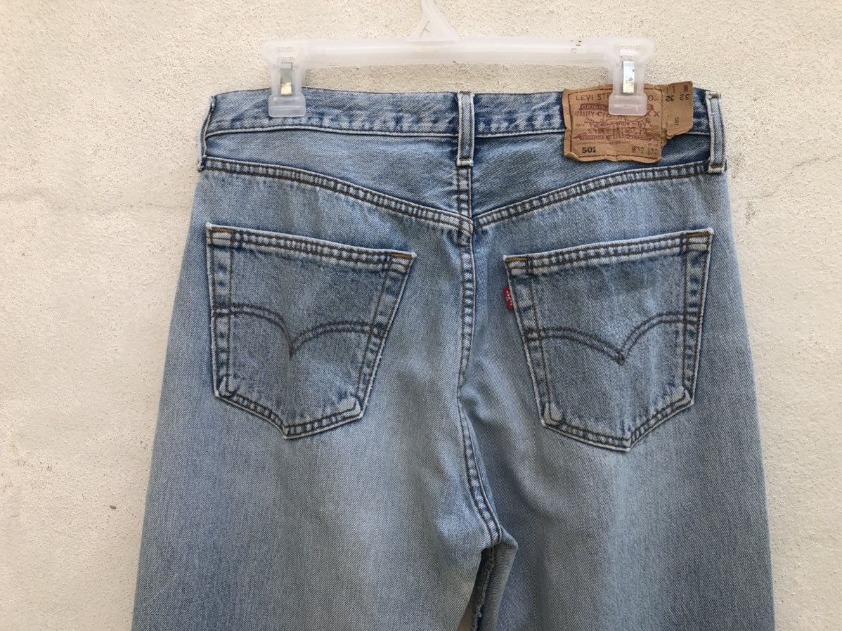 Levi's 90s Levi’s 501 Jeans Distressed Released Hem Denim Size US 31 - 12 Thumbnail